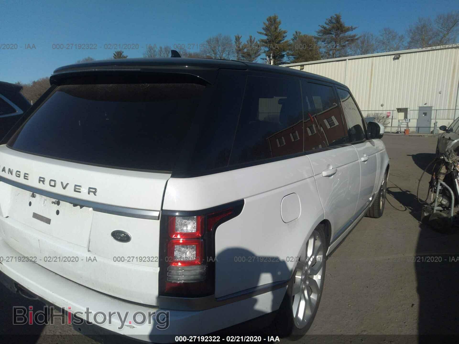 2016 LAND ROVER RANGE ROVER - VIN: SALGS2EF3GA250878 - Фото 4