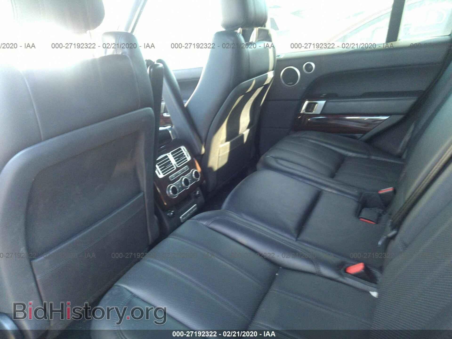 2016 LAND ROVER RANGE ROVER - VIN: SALGS2EF3GA250878 - Фото 8