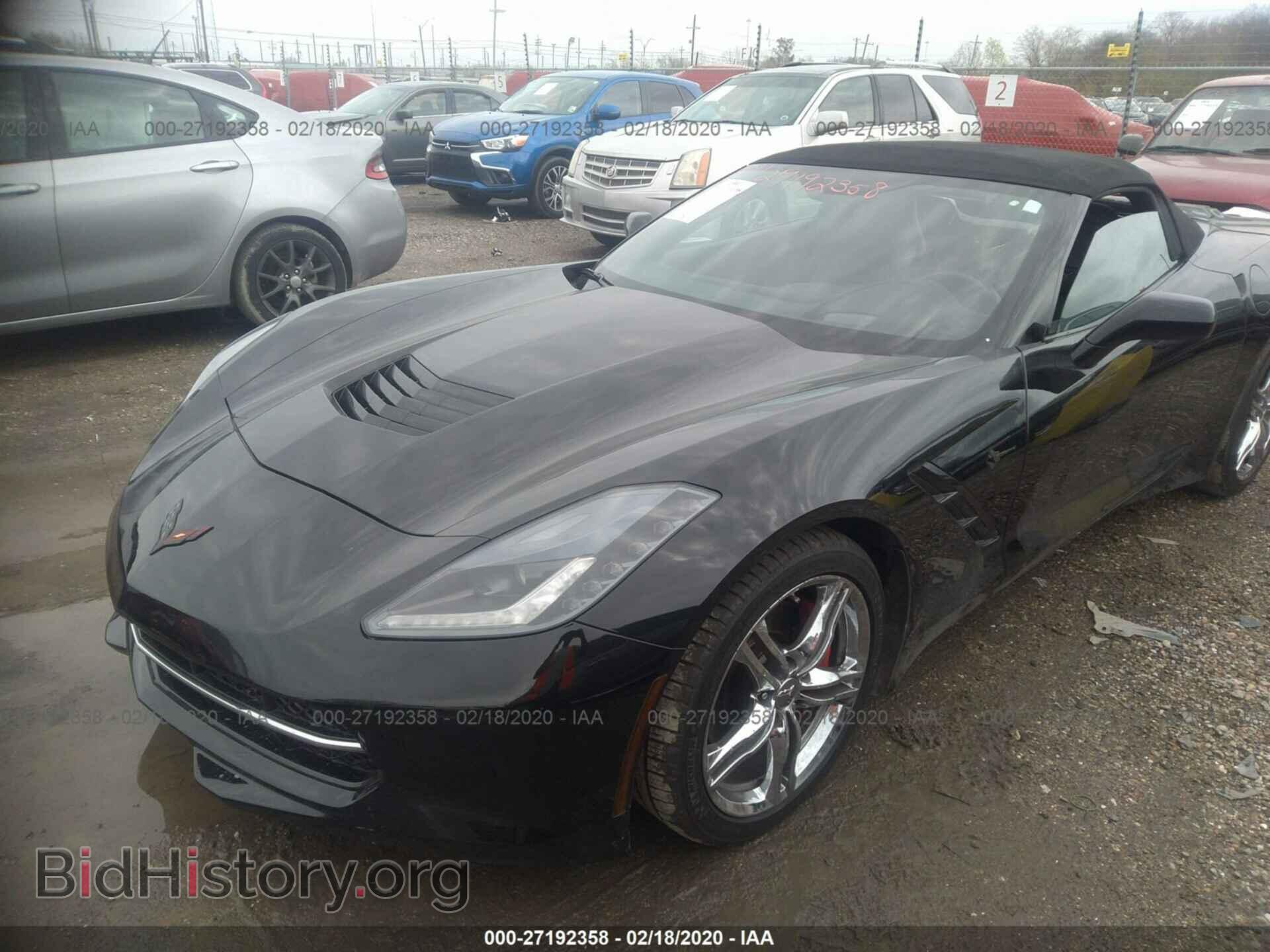 2014 CHEVROLET CORVETTE - VIN: 1G1YD3D70E5114812 - Фото 2