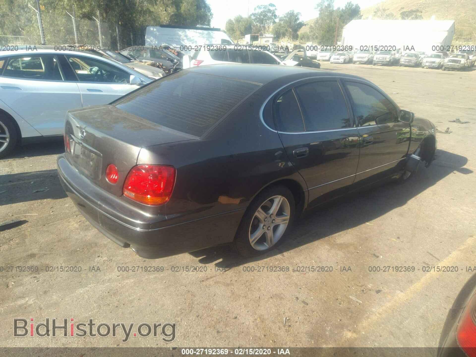 2002 LEXUS GS - VIN: JT8BD69S720169664 - Фото 4