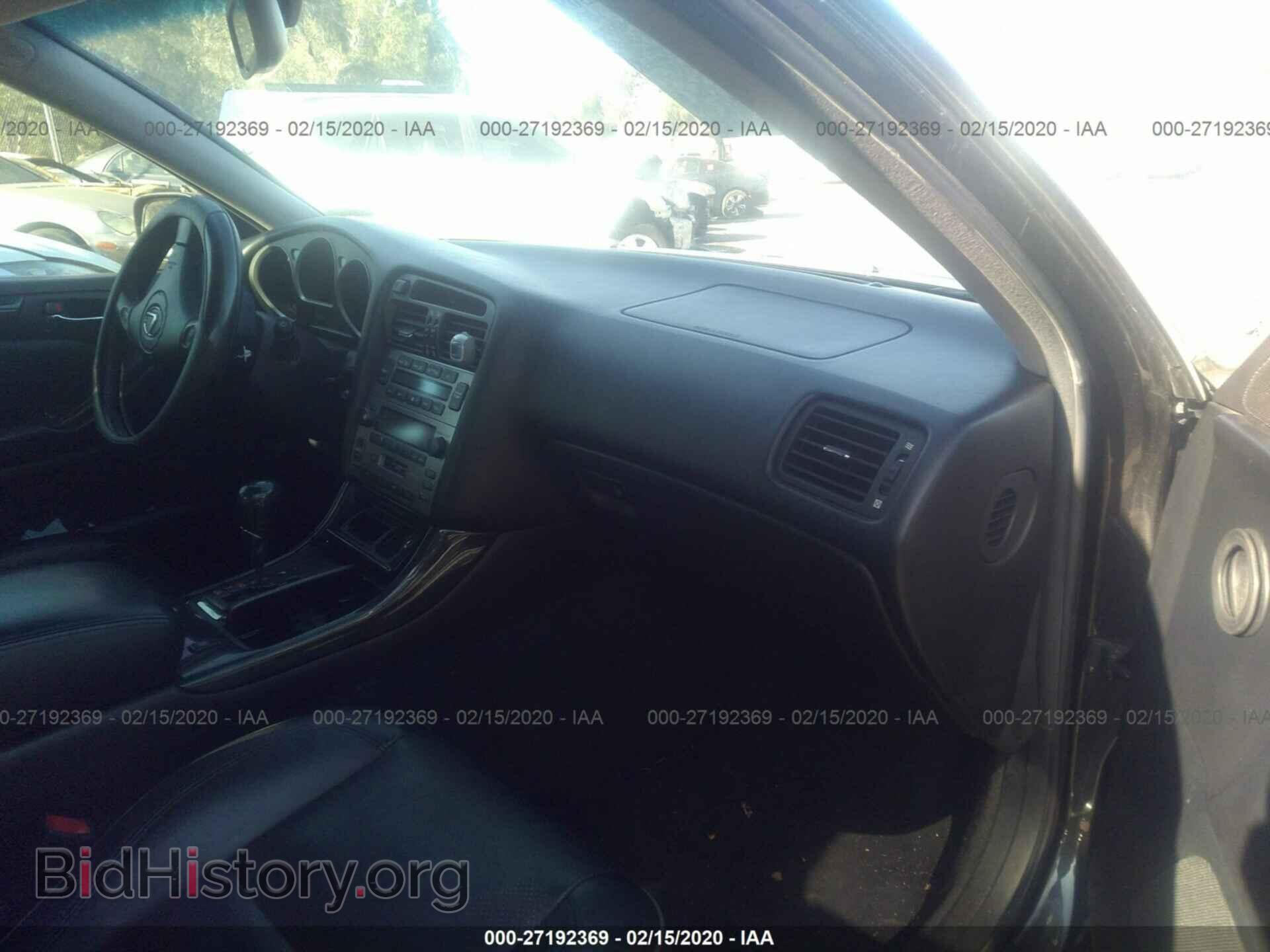 2002 LEXUS GS - VIN: JT8BD69S720169664 - Фото 5