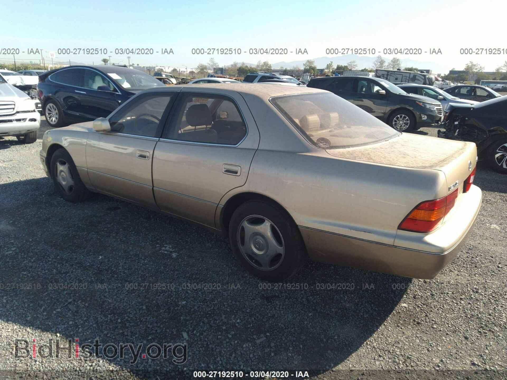 2000 LEXUS LS - VIN: JT8BH28F6Y0176650 - Фото 3