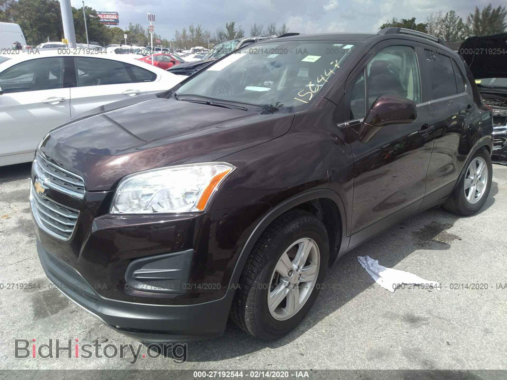 2015 CHEVROLET TRAX - VIN: KL7CJLSB2FB156447 - Photo 2