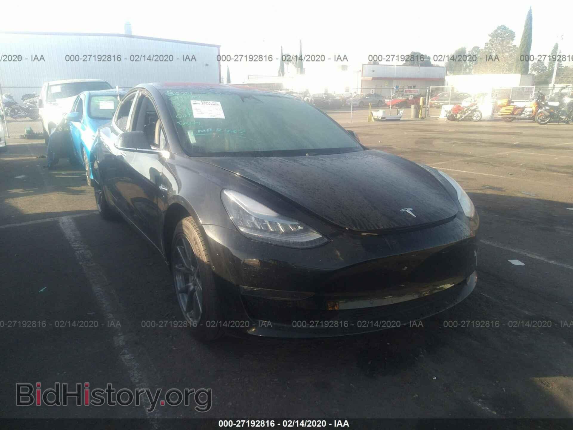 Photo 5YJ3E1EA0JF003909 - TESLA MODEL 3 2018