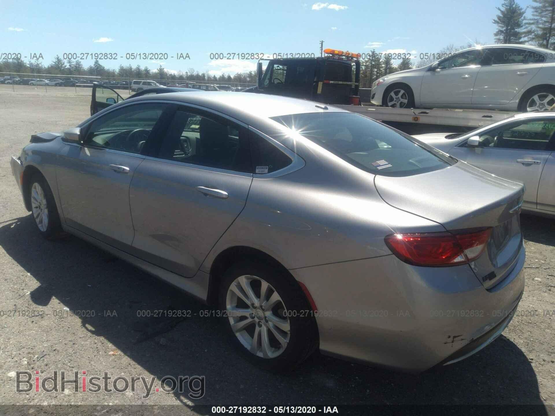 2015 CHRYSLER 200 - VIN: 1C3CCCAB3FN504886 - Фото 3