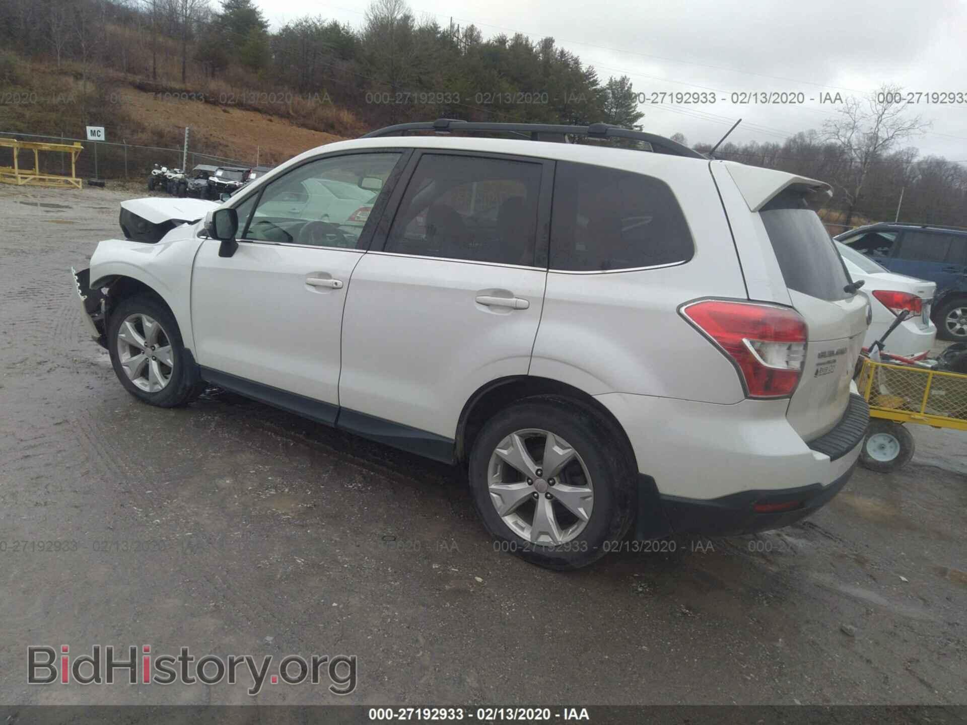 2014 SUBARU FORESTER - VIN: JF2SJAMC8EH504256 - Фото 3