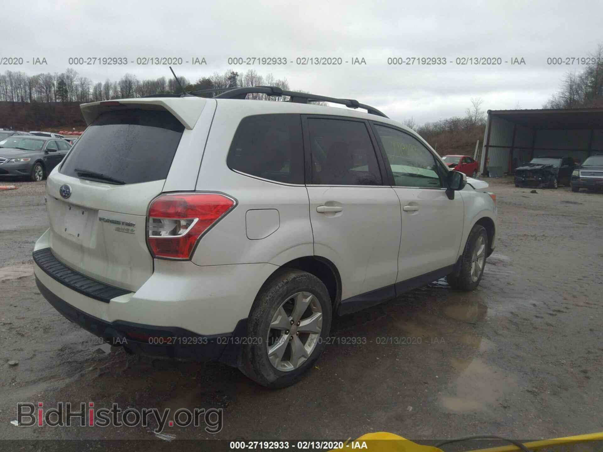 2014 SUBARU FORESTER - VIN: JF2SJAMC8EH504256 - Фото 4