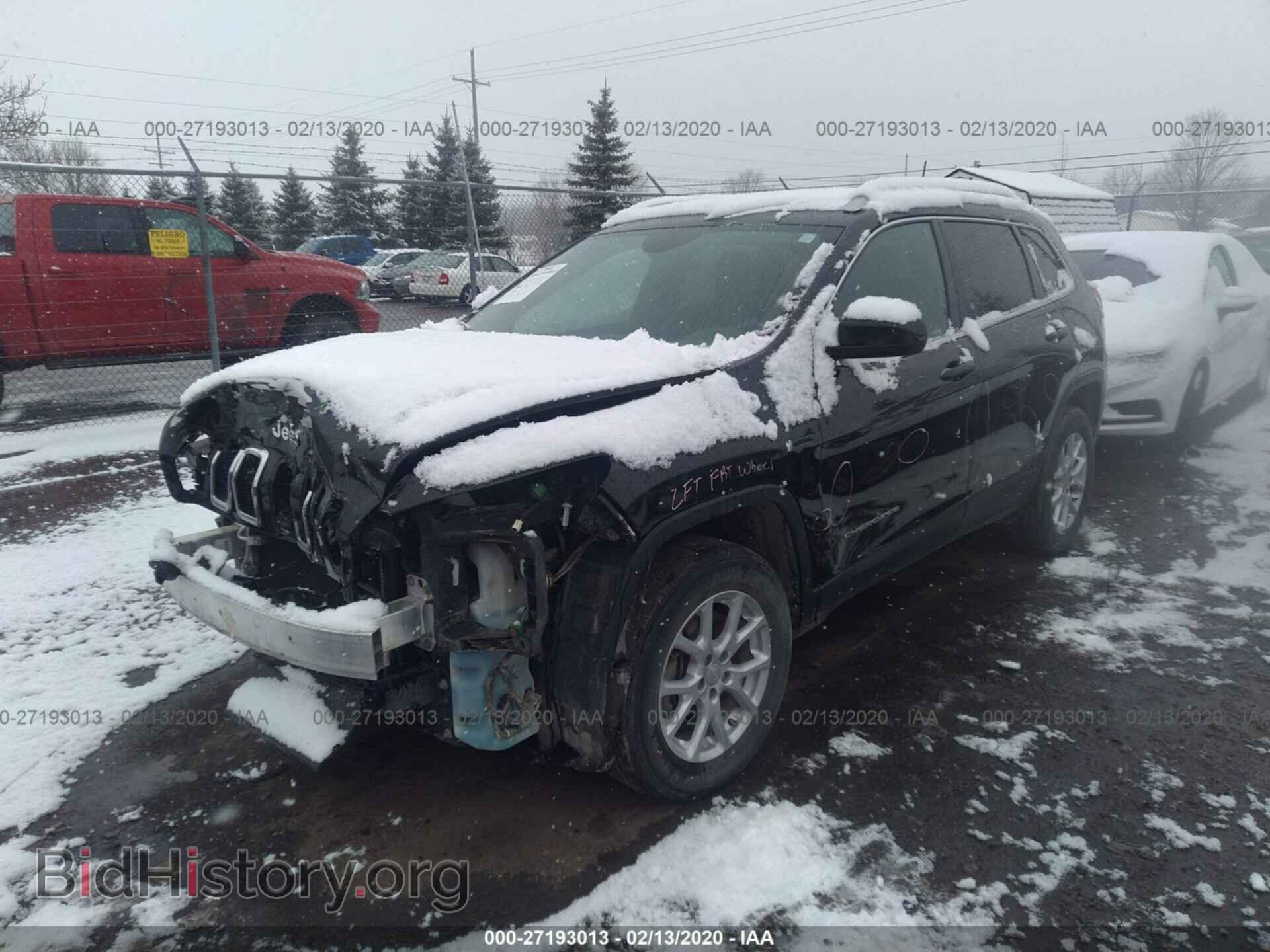 2016 JEEP CHEROKEE - VIN: 1C4PJMCB9GW163365 - Фото 2