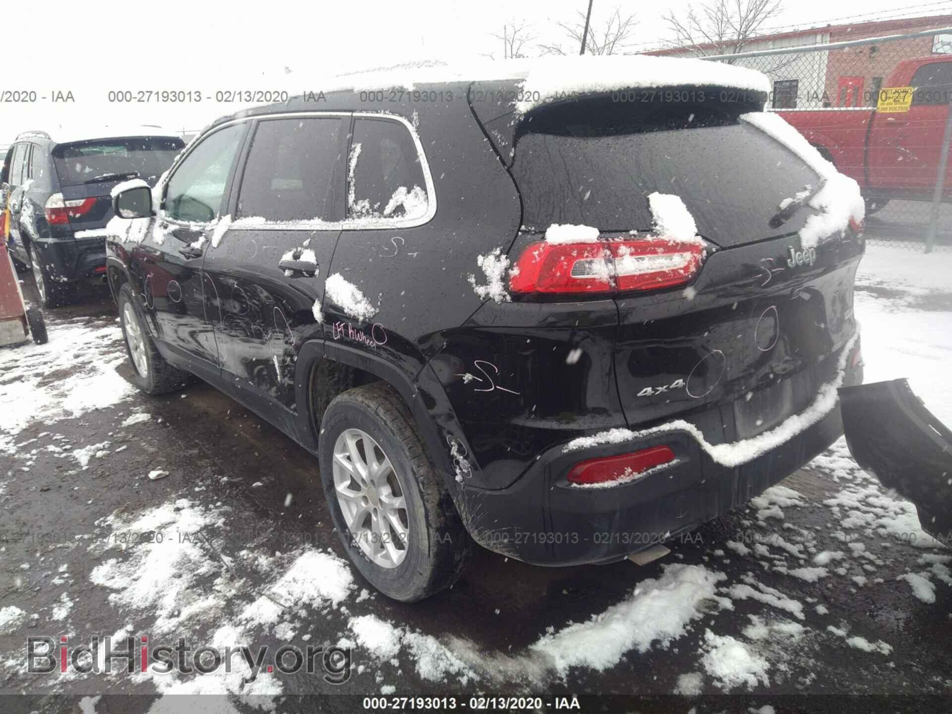2016 JEEP CHEROKEE - VIN: 1C4PJMCB9GW163365 - Фото 3