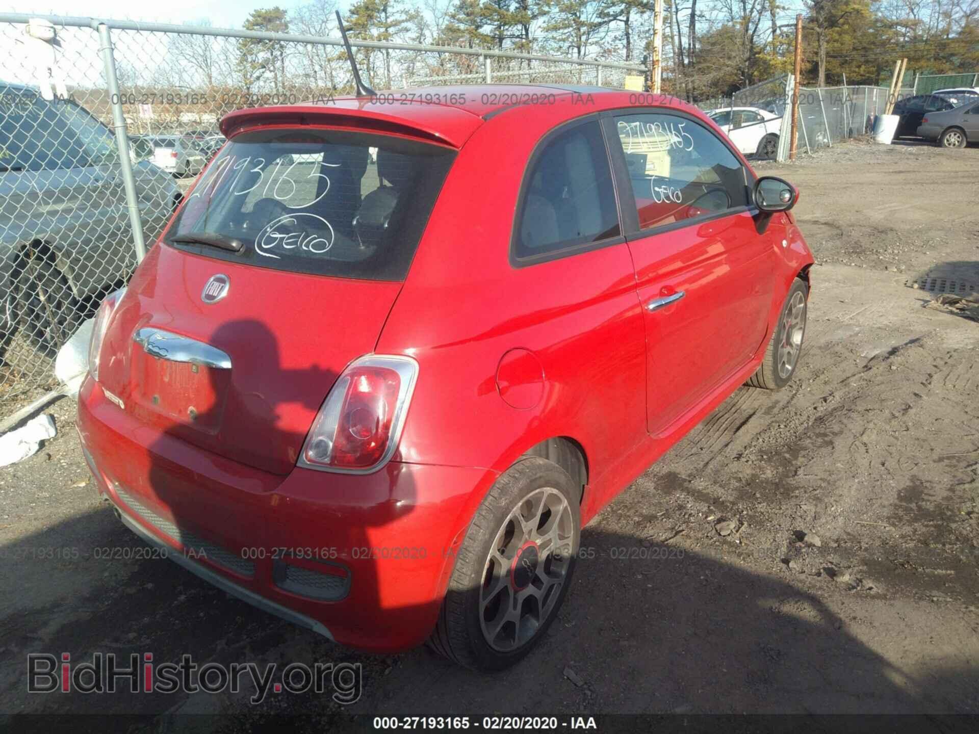 2012 FIAT 500 - VIN: 3C3CFFBR5CT112184 - Фото 4