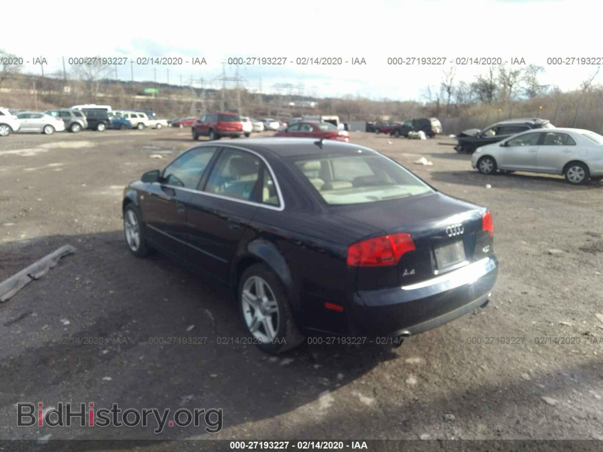 2007 AUDI A4 - VIN: WAUDF78E77A048394 - Photo 3