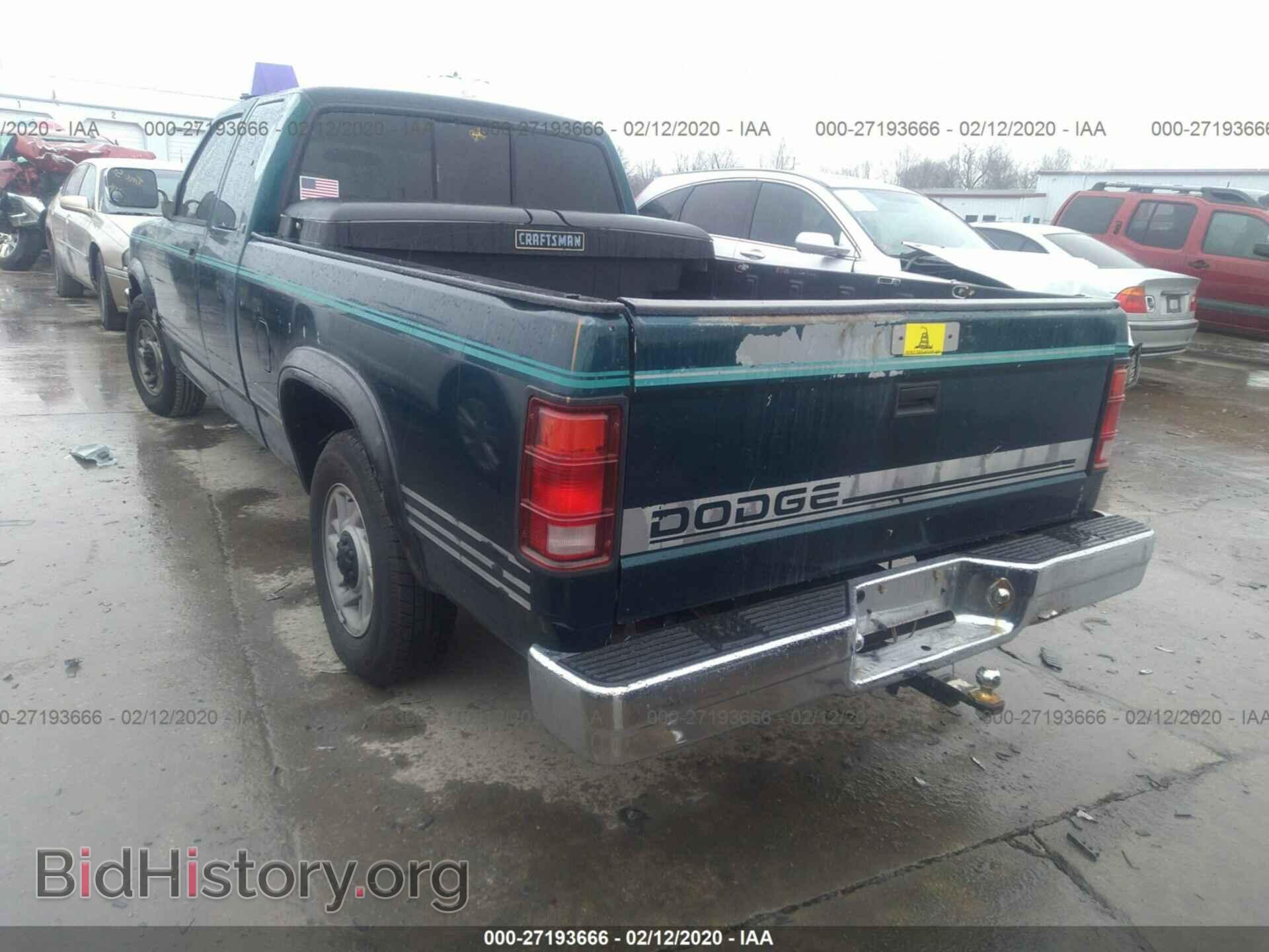 1993 DODGE DAKOTA - VIN: 1B7FL23X0PS286162 - Фото 3