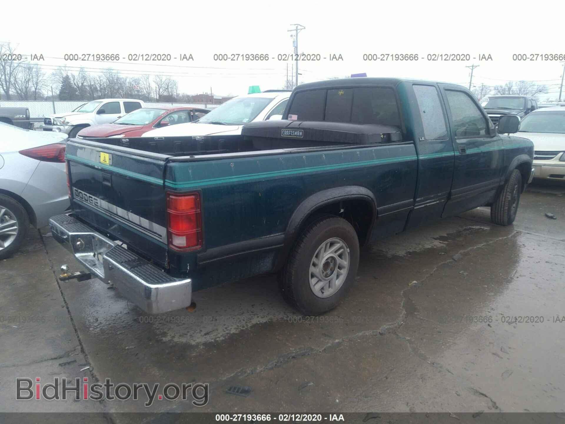 1993 DODGE DAKOTA - VIN: 1B7FL23X0PS286162 - Фото 4