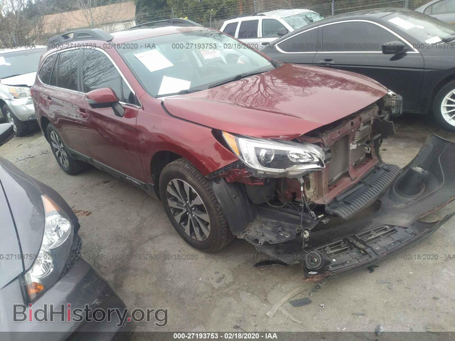 Photo 4S4BSBLC7F3249113 - SUBARU OUTBACK 2015
