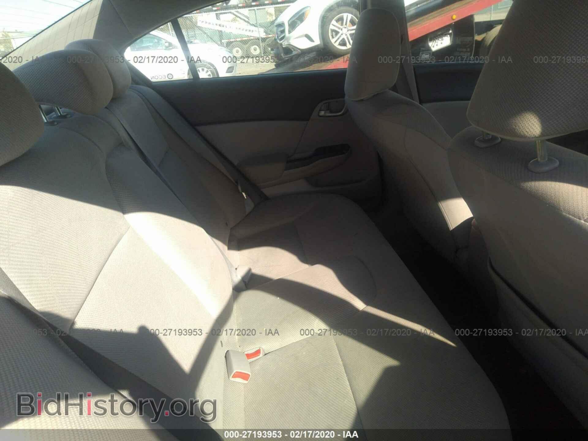 2012 HONDA CIVIC - VIN: 19XFB2F5XCE063945 - Фото 8