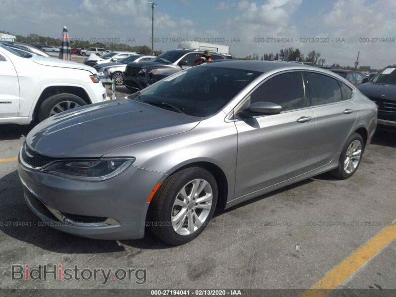 2015 Chrysler 200 (VIN 1C3CCCAB1FN596189) — фото 2 из 11