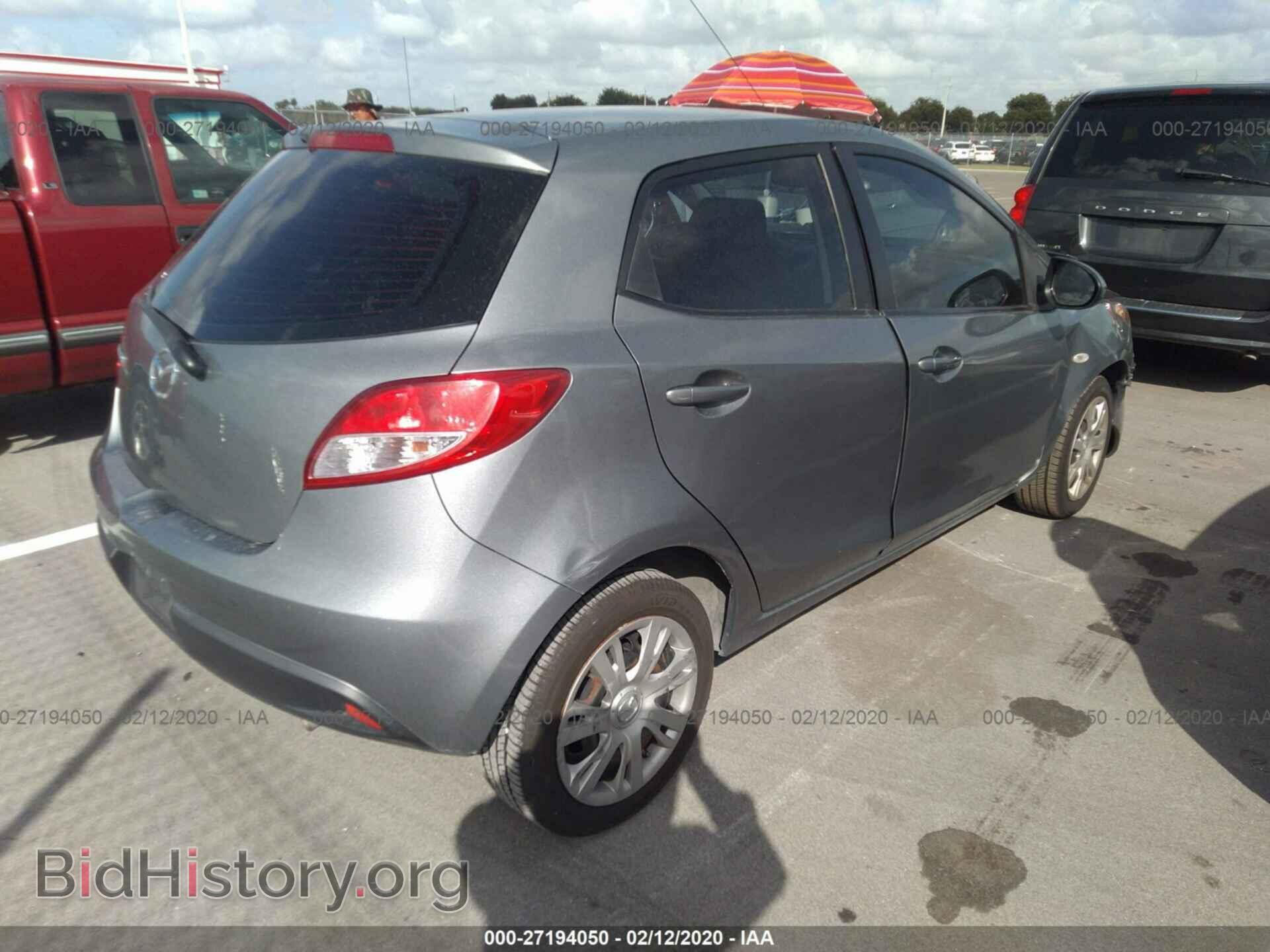 2013 MAZDA MAZDA2 - VIN: JM1DE1KY4D0159847 - Фото 4
