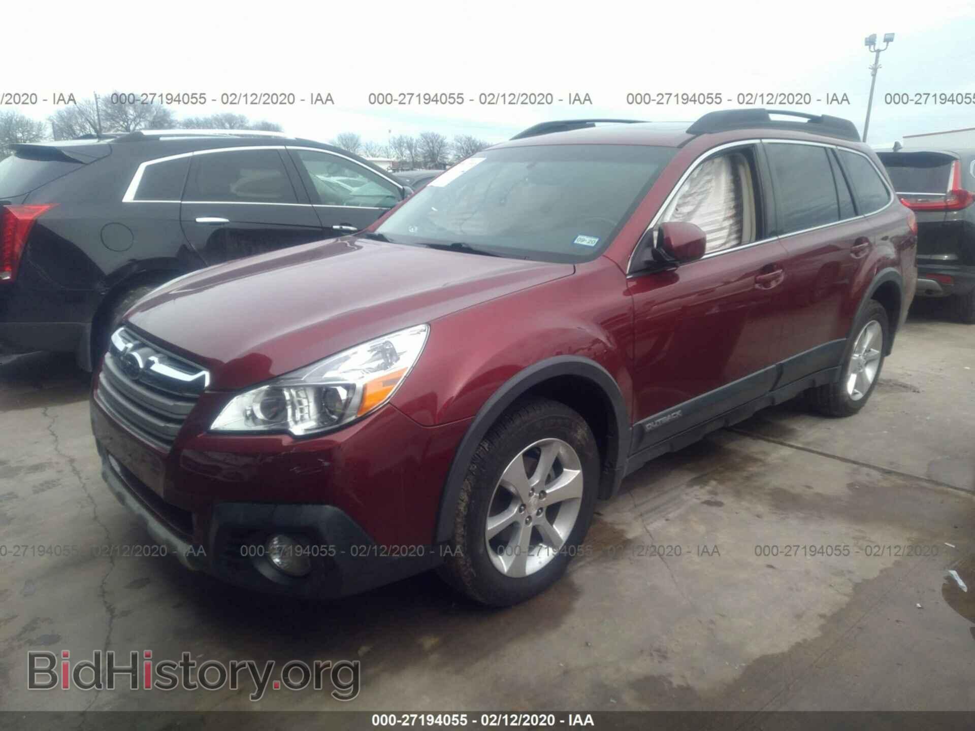 2014 SUBARU OUTBACK - VIN: 4S4BRBLC0E3291987 - Фото 2