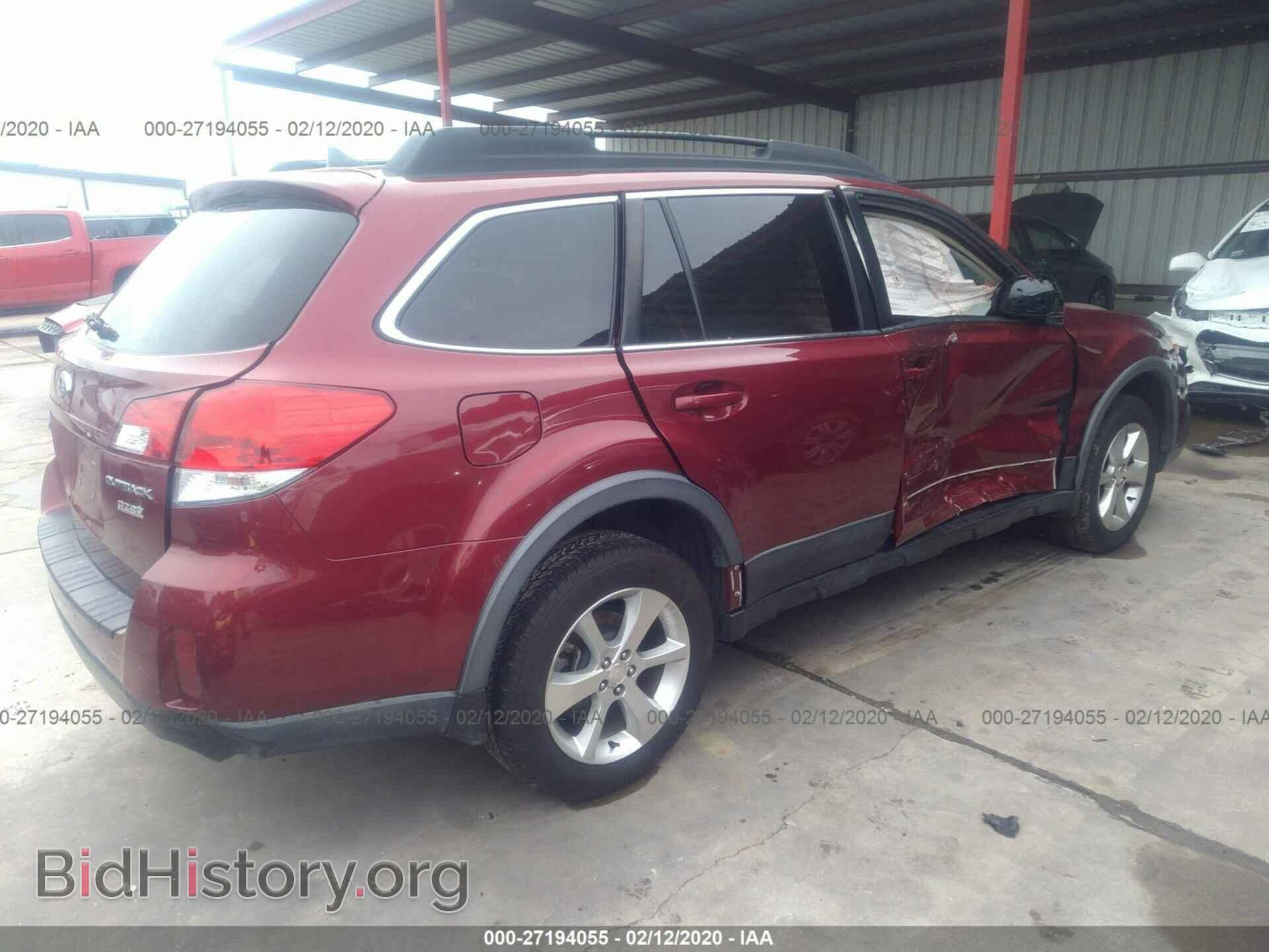 2014 SUBARU OUTBACK - VIN: 4S4BRBLC0E3291987 - Фото 4