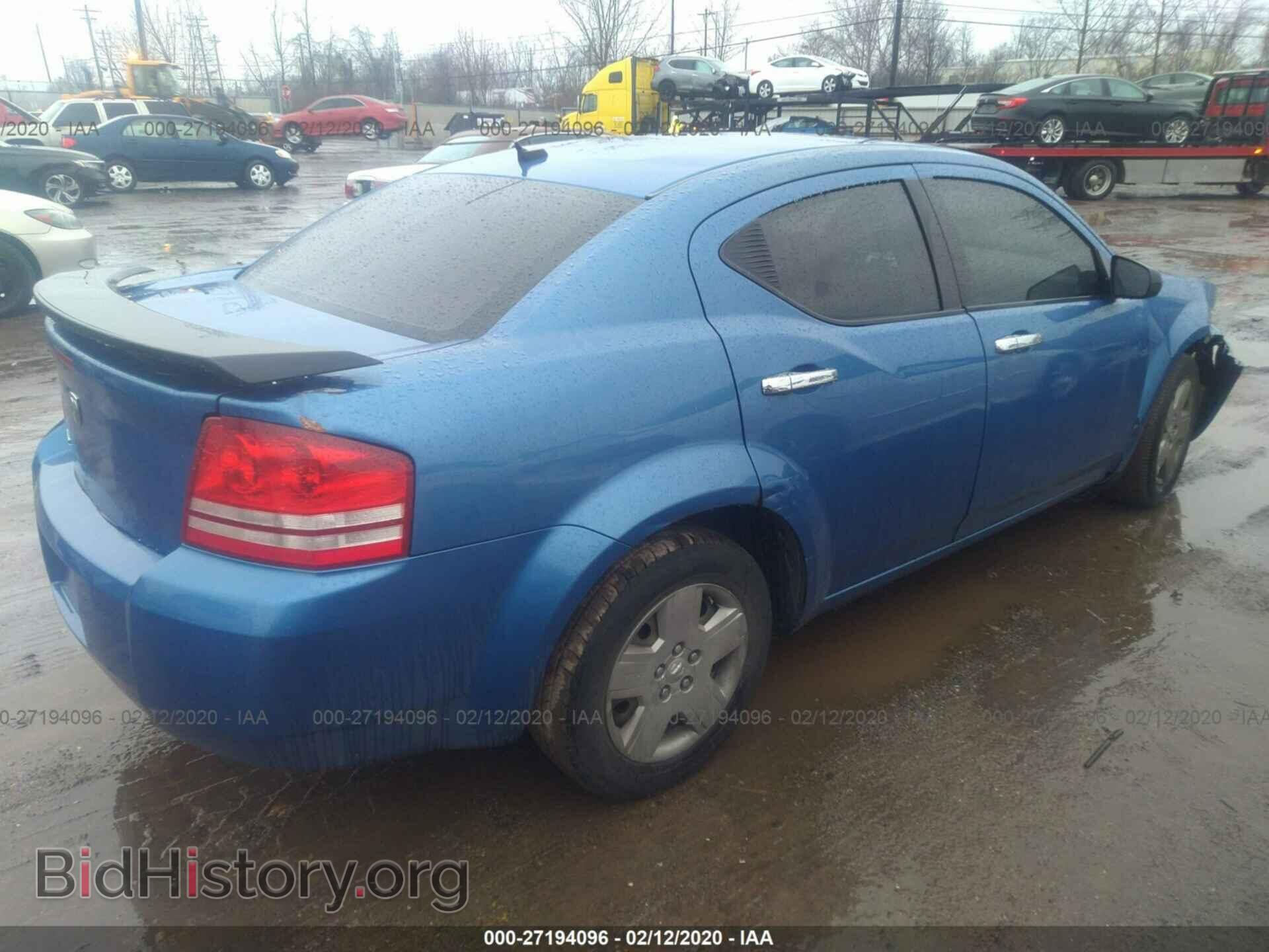 2008 DODGE AVENGER - VIN: 1B3LC46K18N190461 - Фото 4