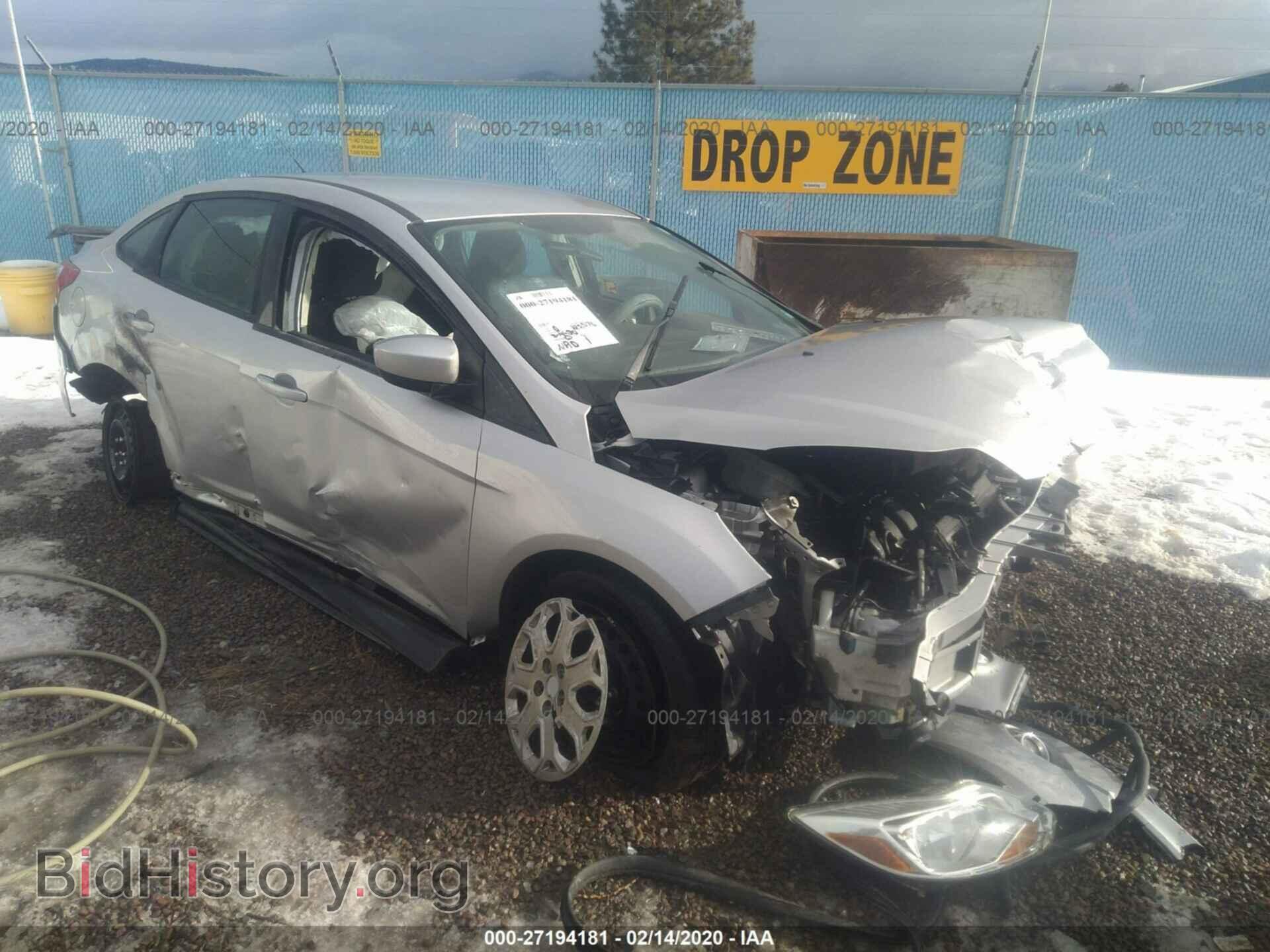 Фотография 1FAHP3F21CL404765 - FORD FOCUS 2012
