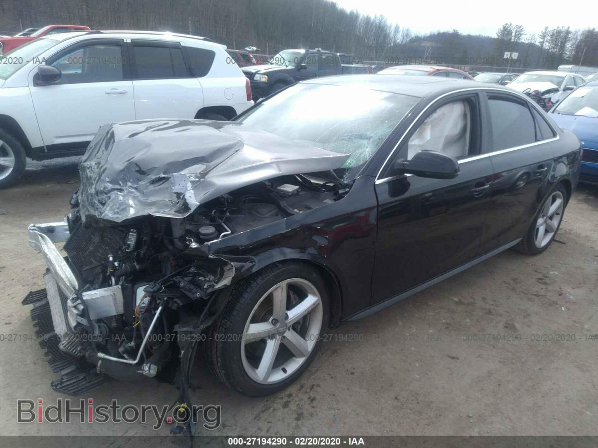 2012 AUDI A4 - VIN: WAUHFAFL3CN007974 - Photo 2