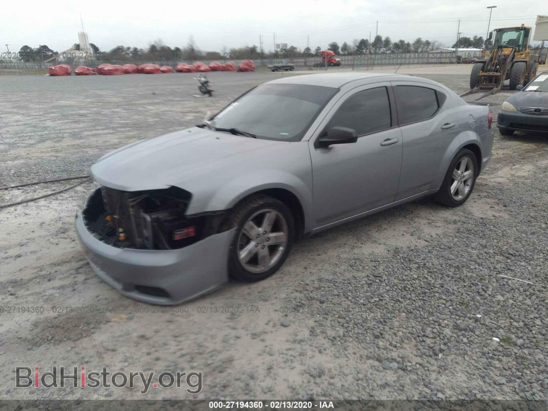 2013 DODGE AVENGER - VIN: 1C3CDZAB9DN661237 - Photo 2