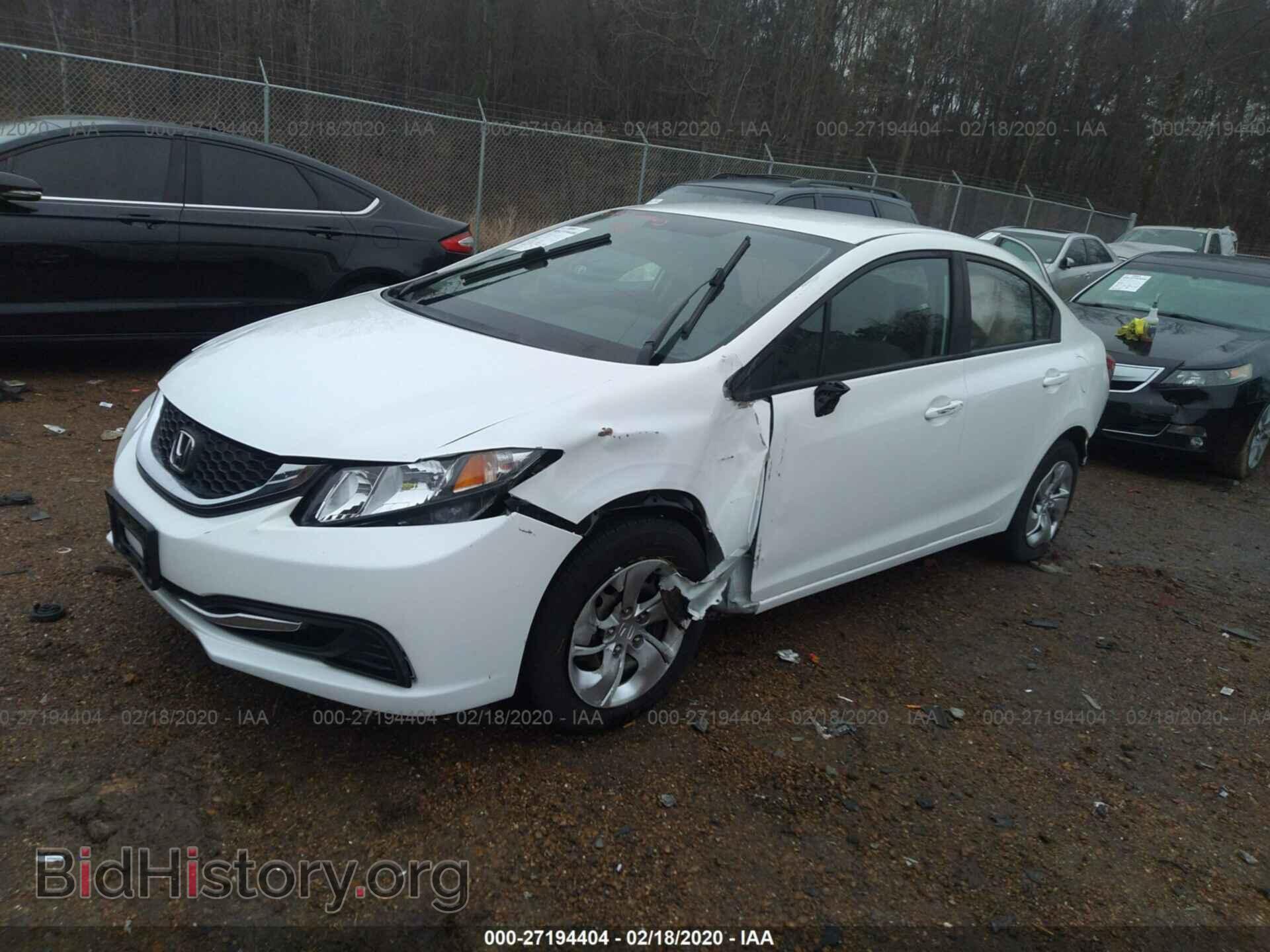 2013 HONDA CIVIC - VIN: 2HGFB2F59DH590866 - Photo 2