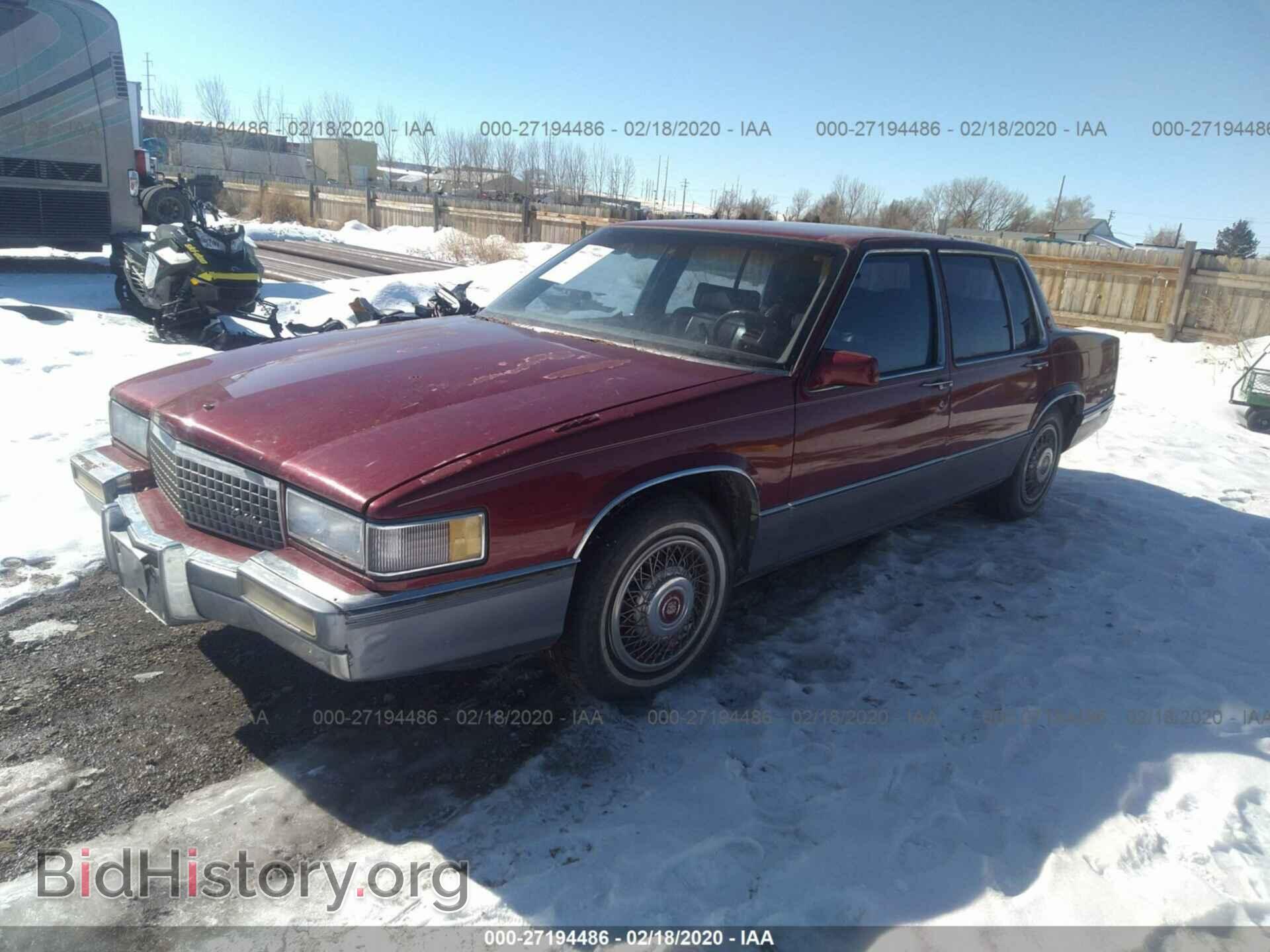 1990 CADILLAC DEVILLE - VIN: 1G6CD5330L4343072 - Фото 2