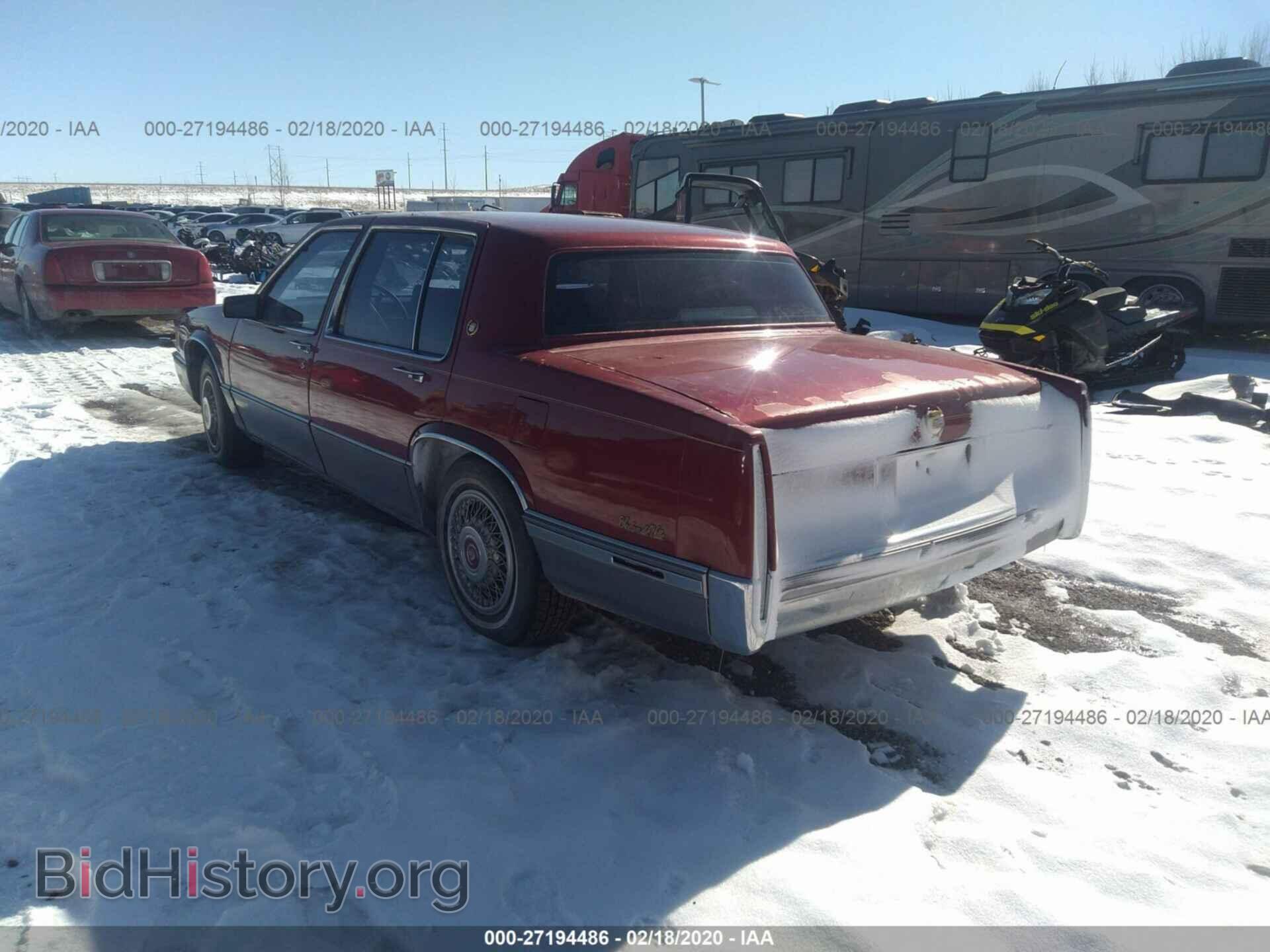 1990 CADILLAC DEVILLE - VIN: 1G6CD5330L4343072 - Фото 3