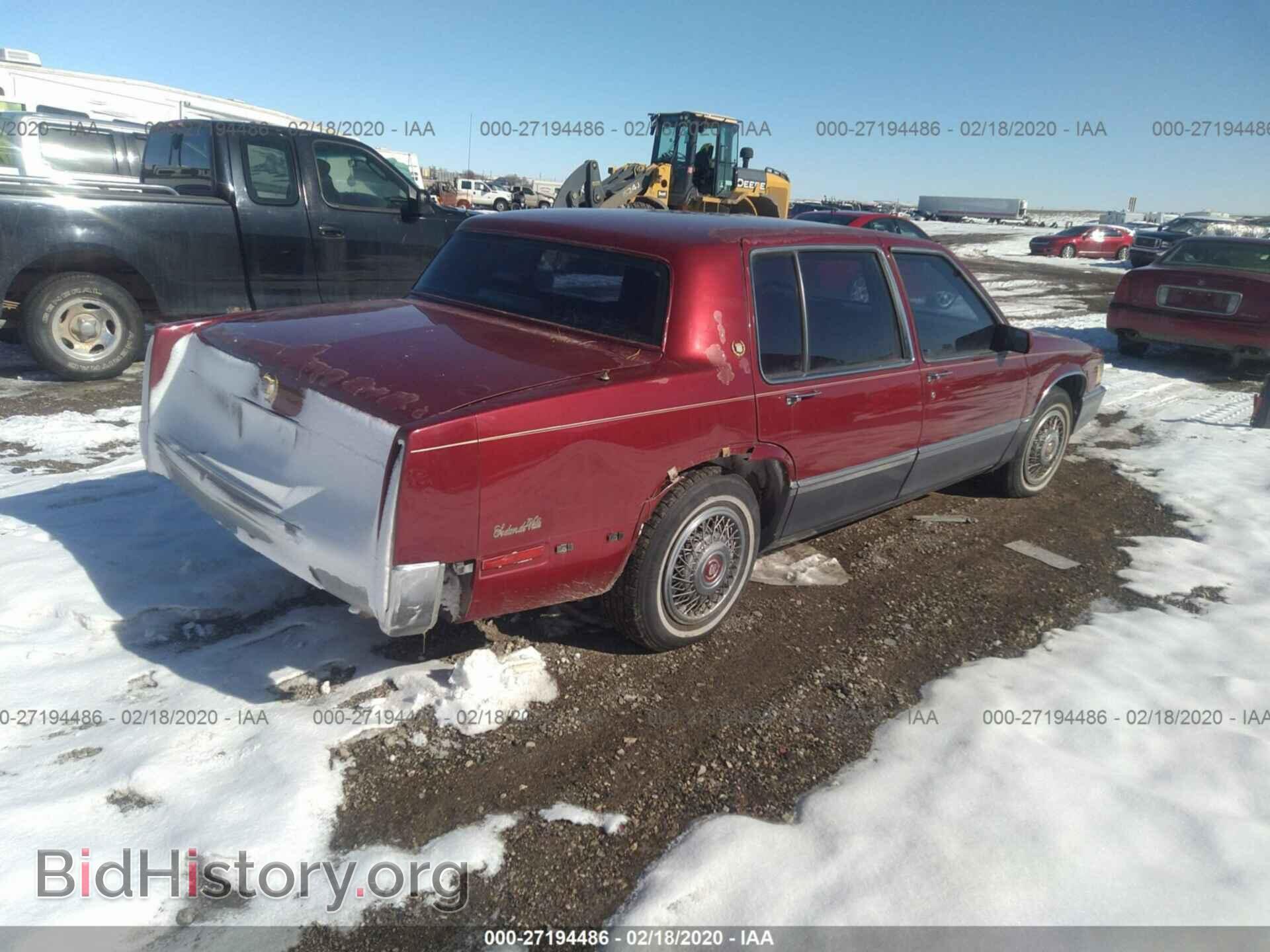 1990 CADILLAC DEVILLE - VIN: 1G6CD5330L4343072 - Фото 4