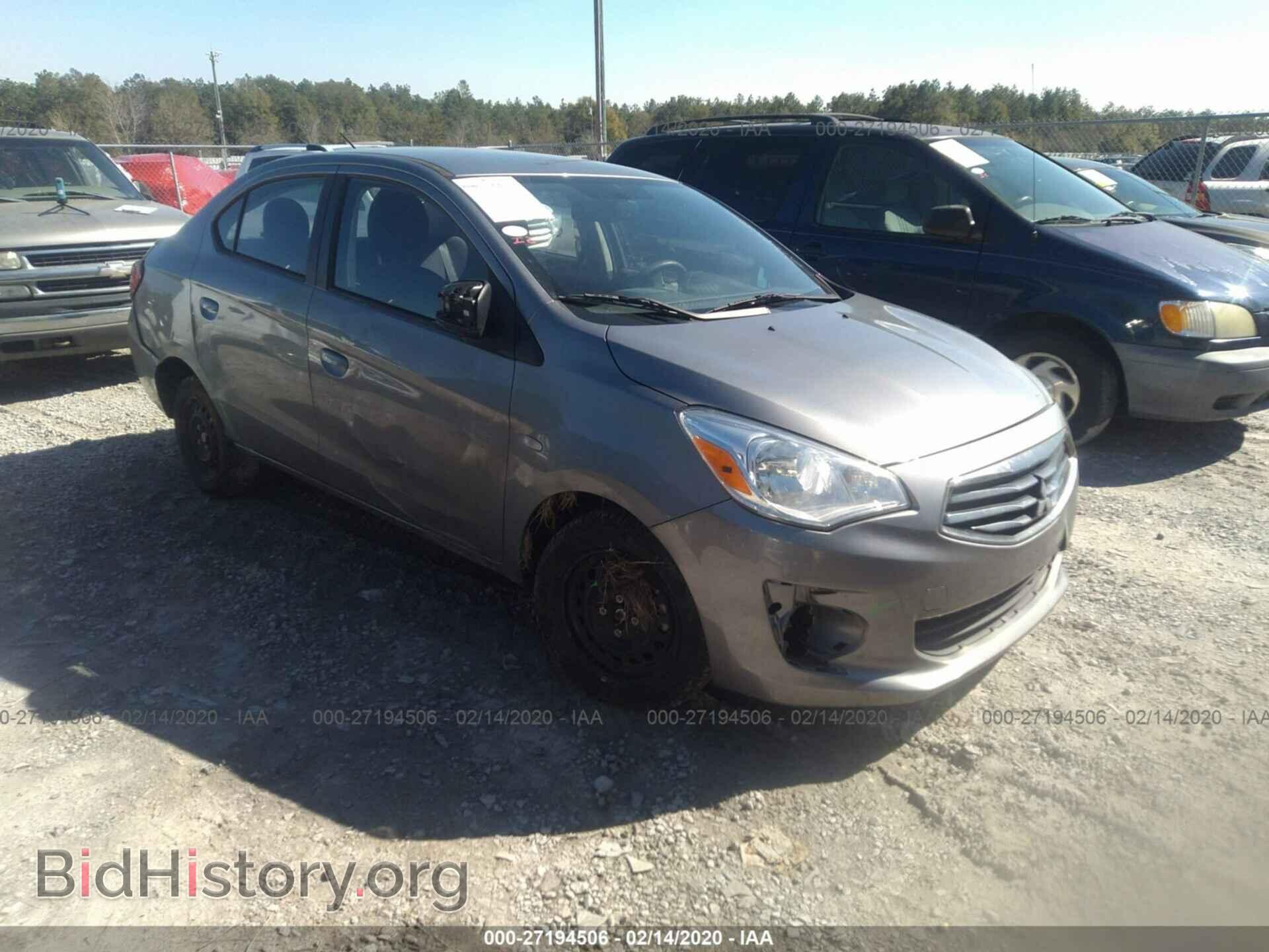 Photo ML32F3FJ1HHF11583 - MITSUBISHI MIRAGE 2017