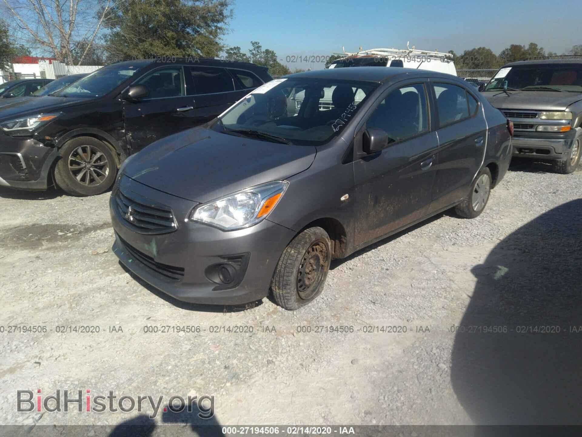 2017 MITSUBISHI MIRAGE - VIN: ML32F3FJ1HHF11583 - Фото 2
