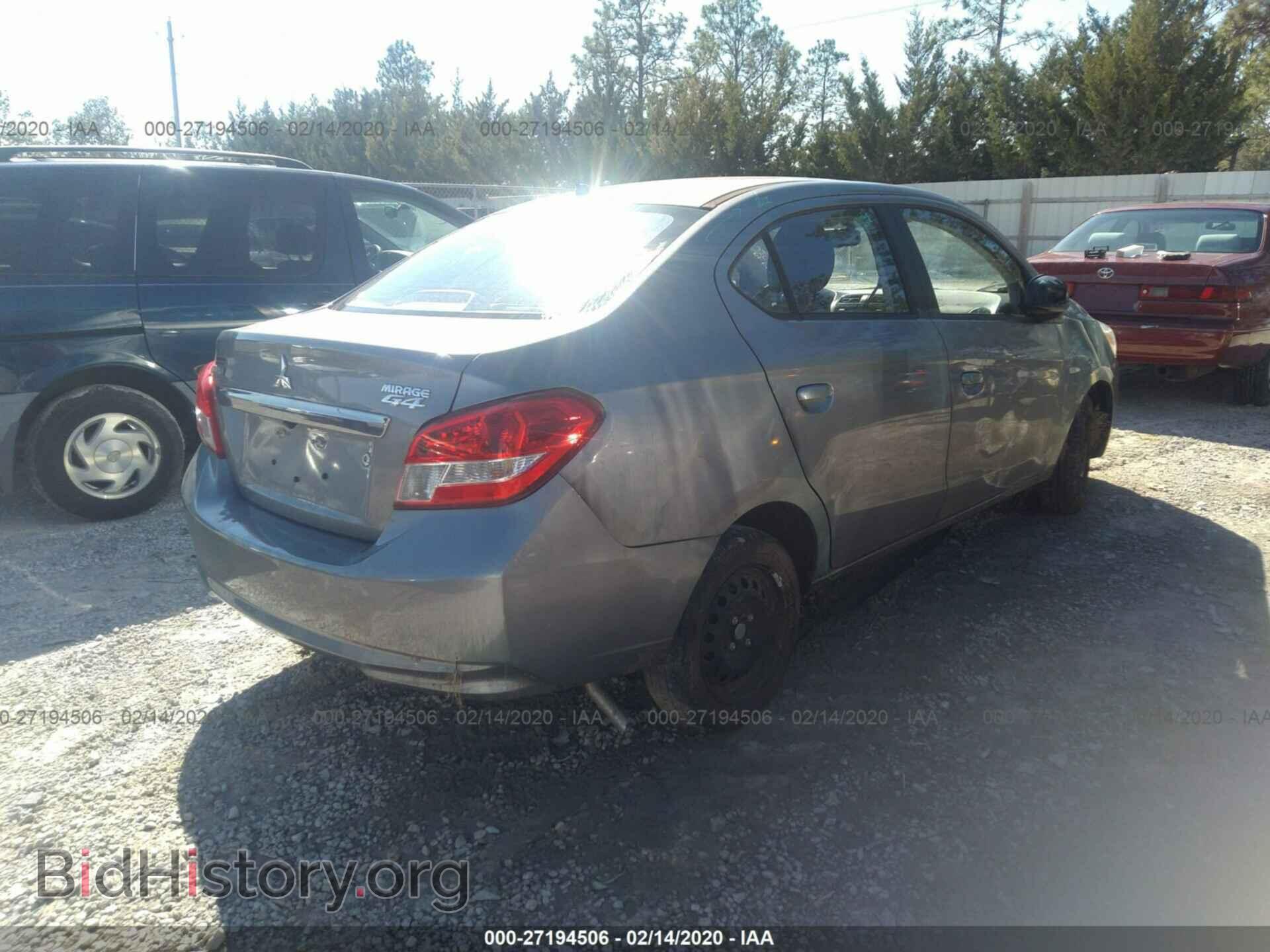 2017 MITSUBISHI MIRAGE - VIN: ML32F3FJ1HHF11583 - Фото 4