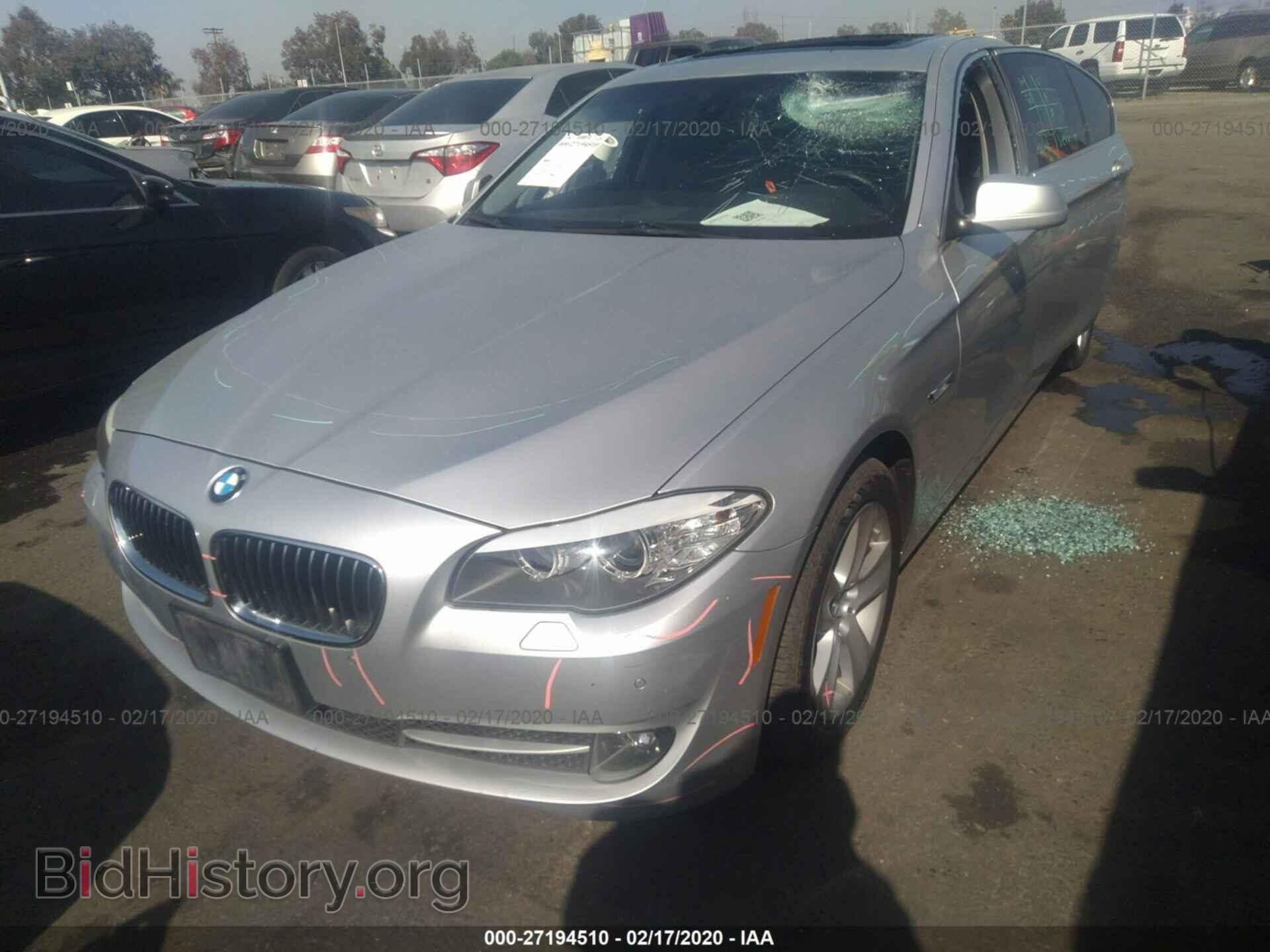 2011 BMW 528 - VIN: WBAFR1C53BC744185 - Фото 2