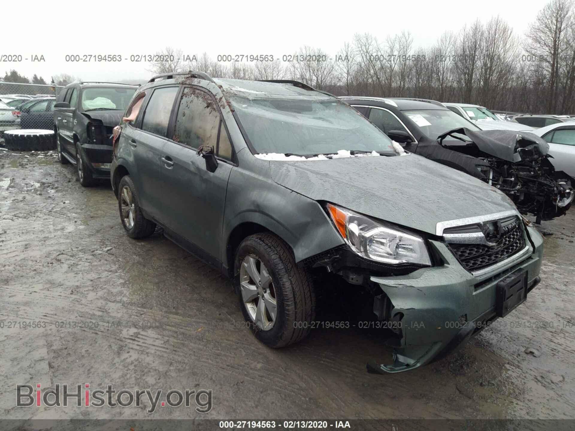 Фотография JF2SJABC8FH528349 - SUBARU FORESTER 2015