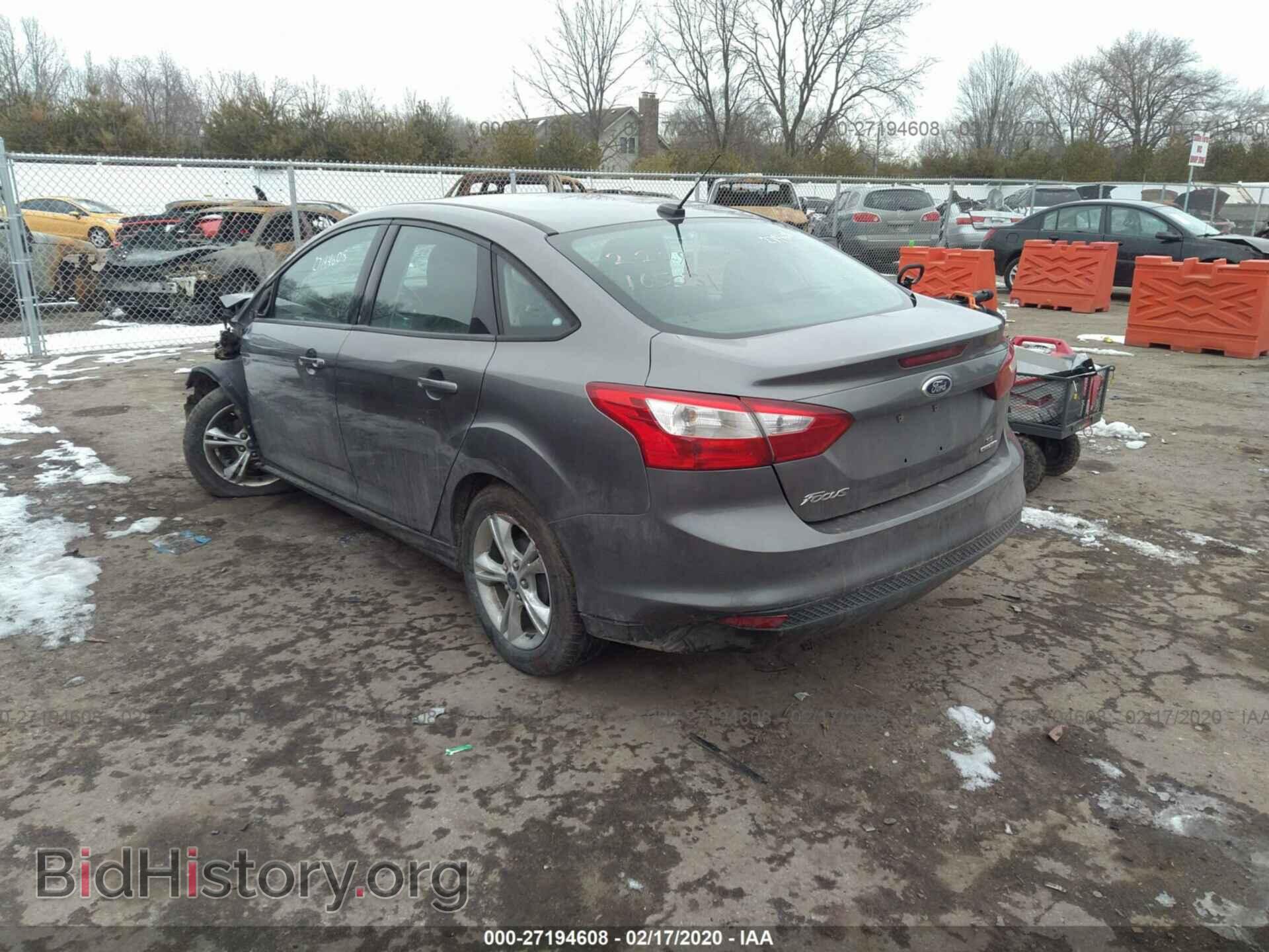 2014 FORD FOCUS - VIN: 1FADP3F29EL137392 - Фото 3
