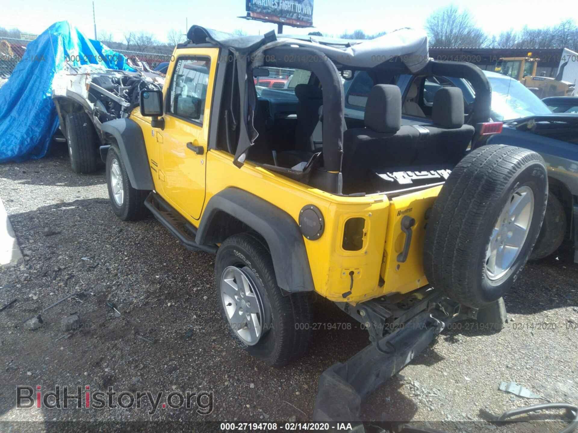 2011 JEEP WRANGLER - VIN: 1J4AA2D1XBL544923 - Фото 3