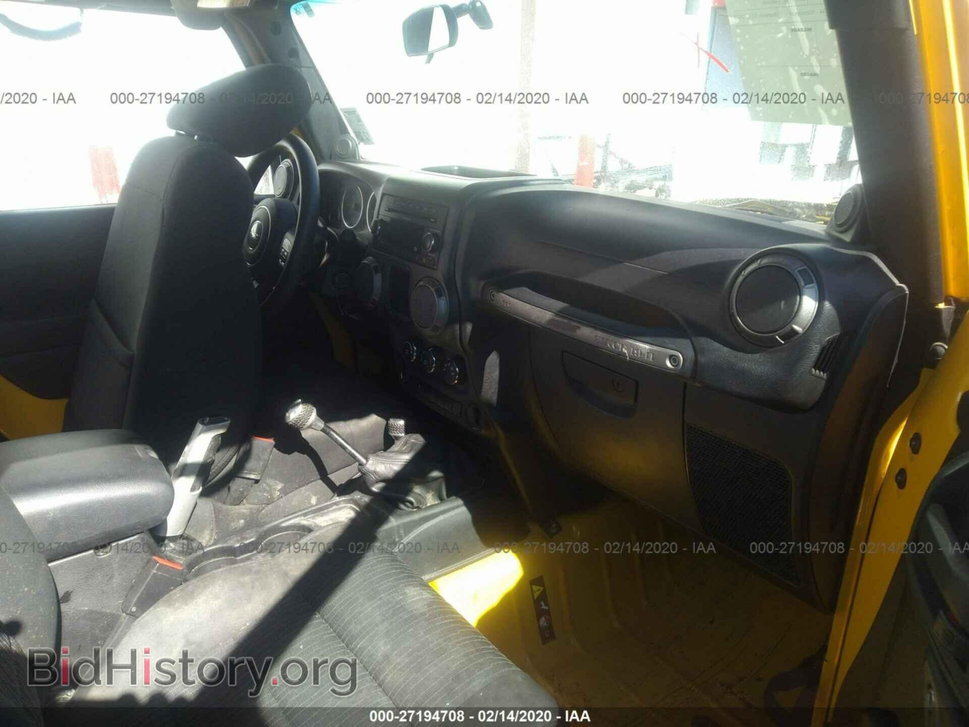2011 JEEP WRANGLER - VIN: 1J4AA2D1XBL544923 - Фото 5