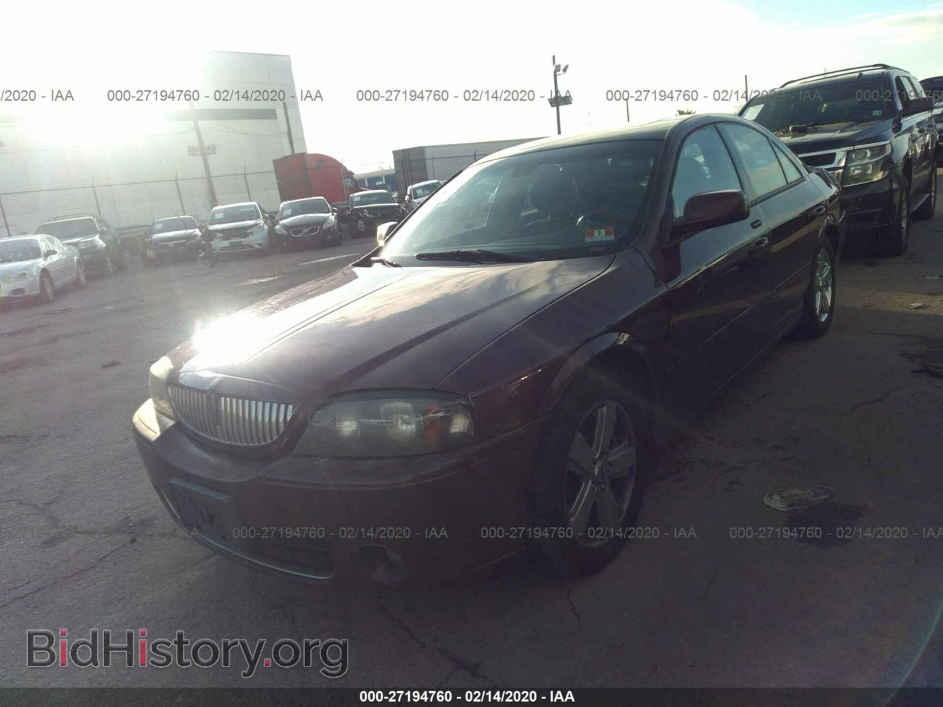 2006 LINCOLN LS - VIN: 1LNHM87A16Y625579 - Фото 2