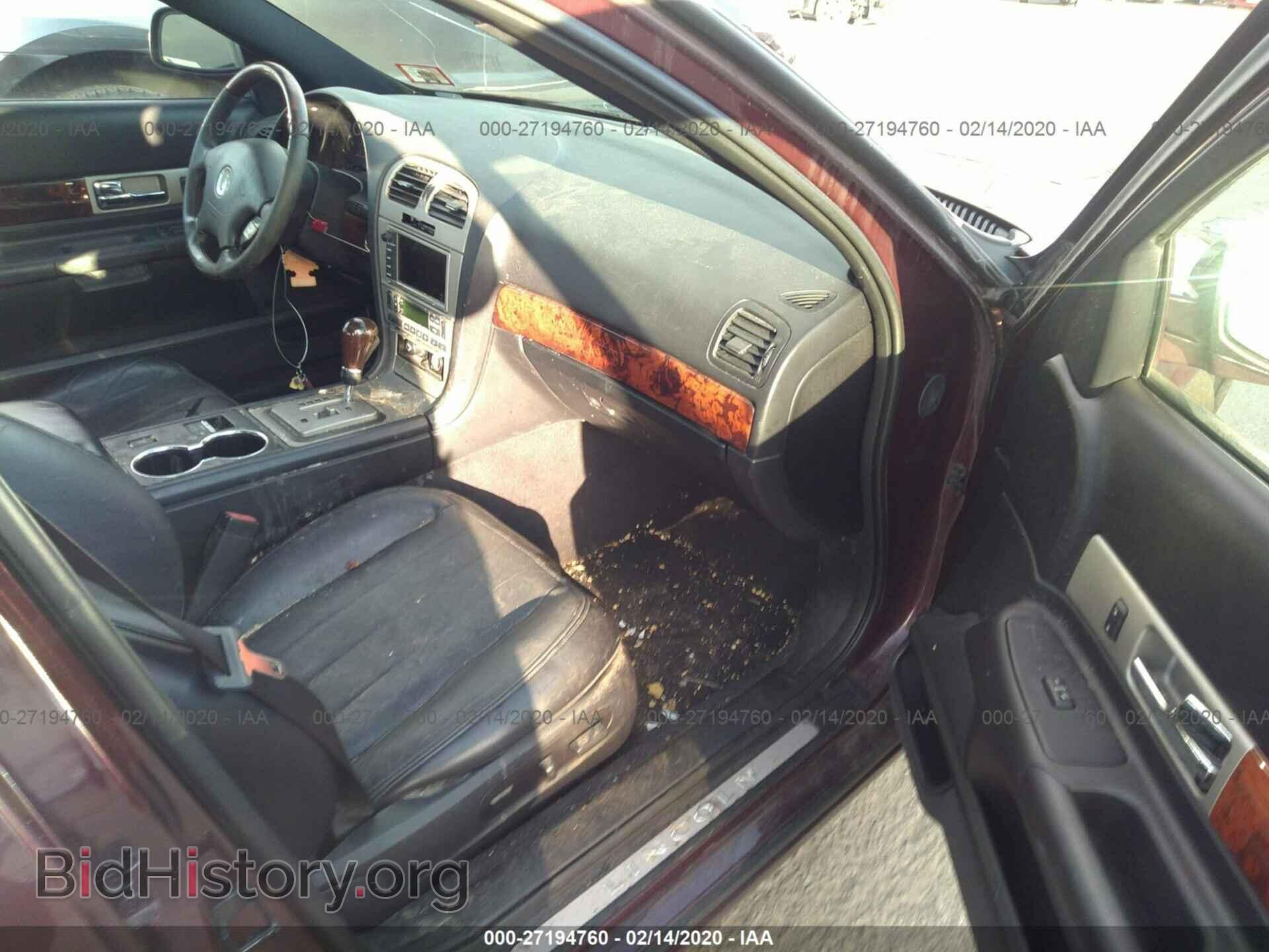 2006 LINCOLN LS - VIN: 1LNHM87A16Y625579 - Фото 5
