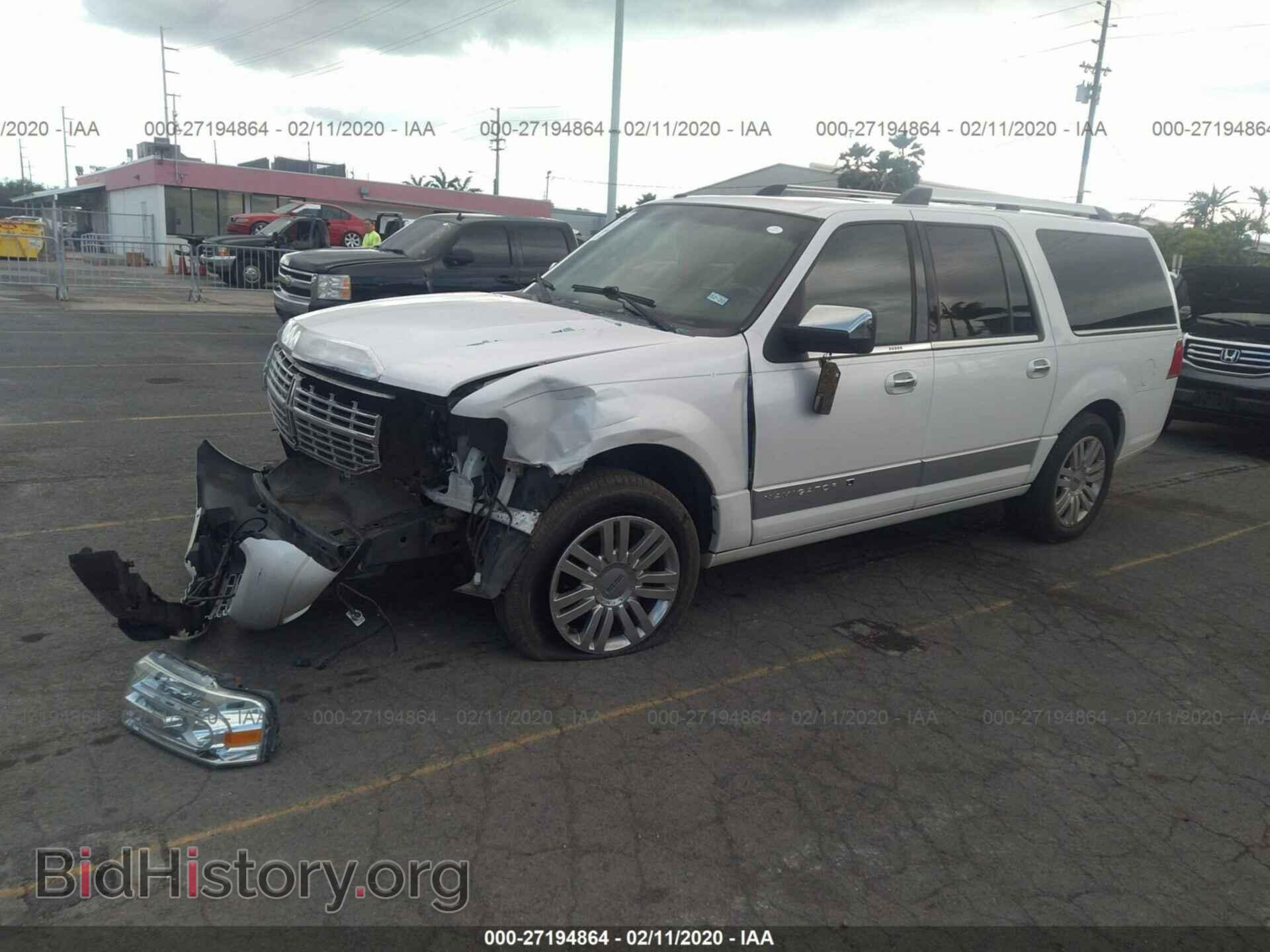 2012 LINCOLN NAVIGATOR - VIN: 5LMJJ3H53CEL02482 - Фото 2