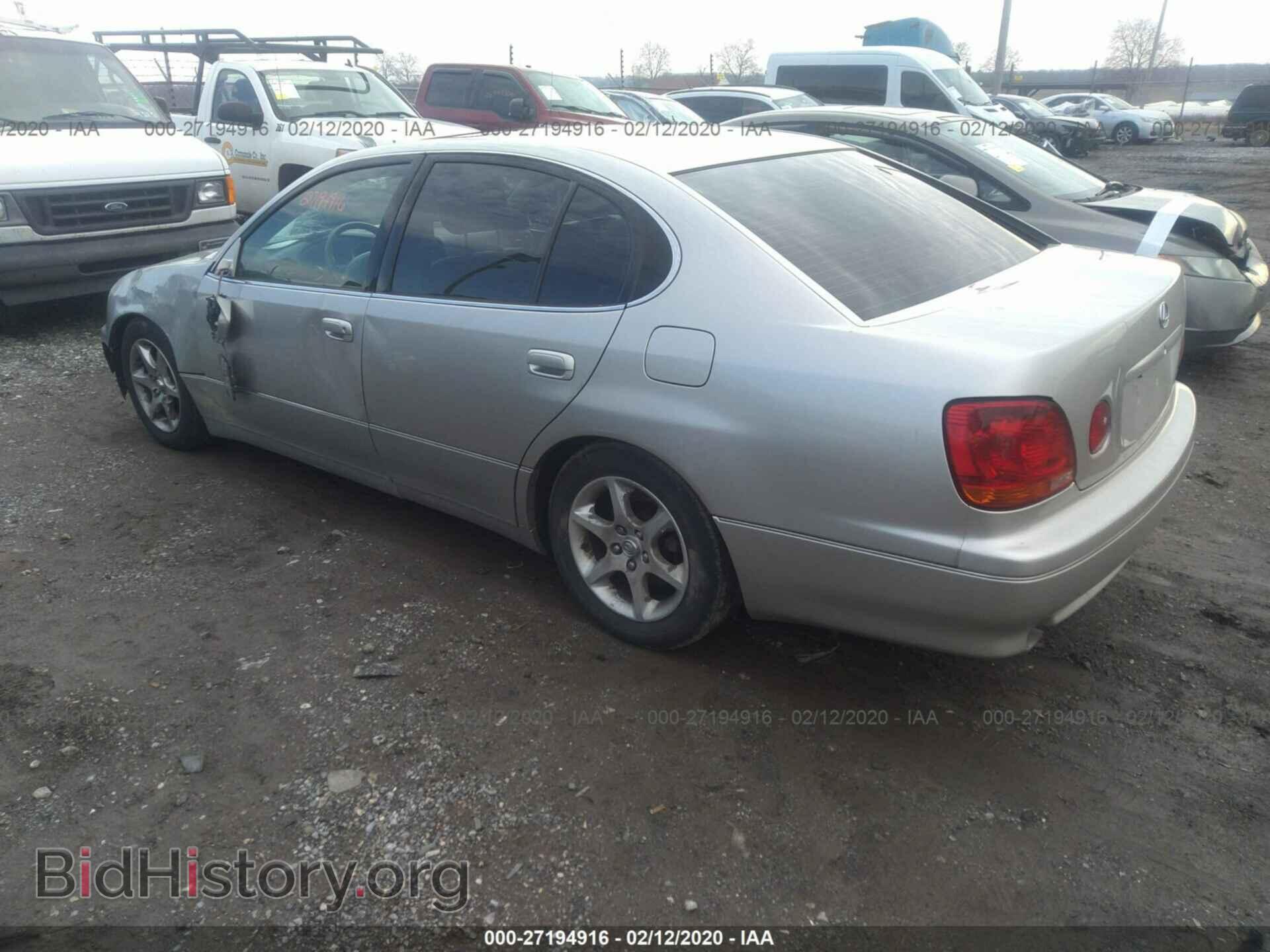 2002 LEXUS GS - VIN: JT8BL69S820011045 - Фото 3