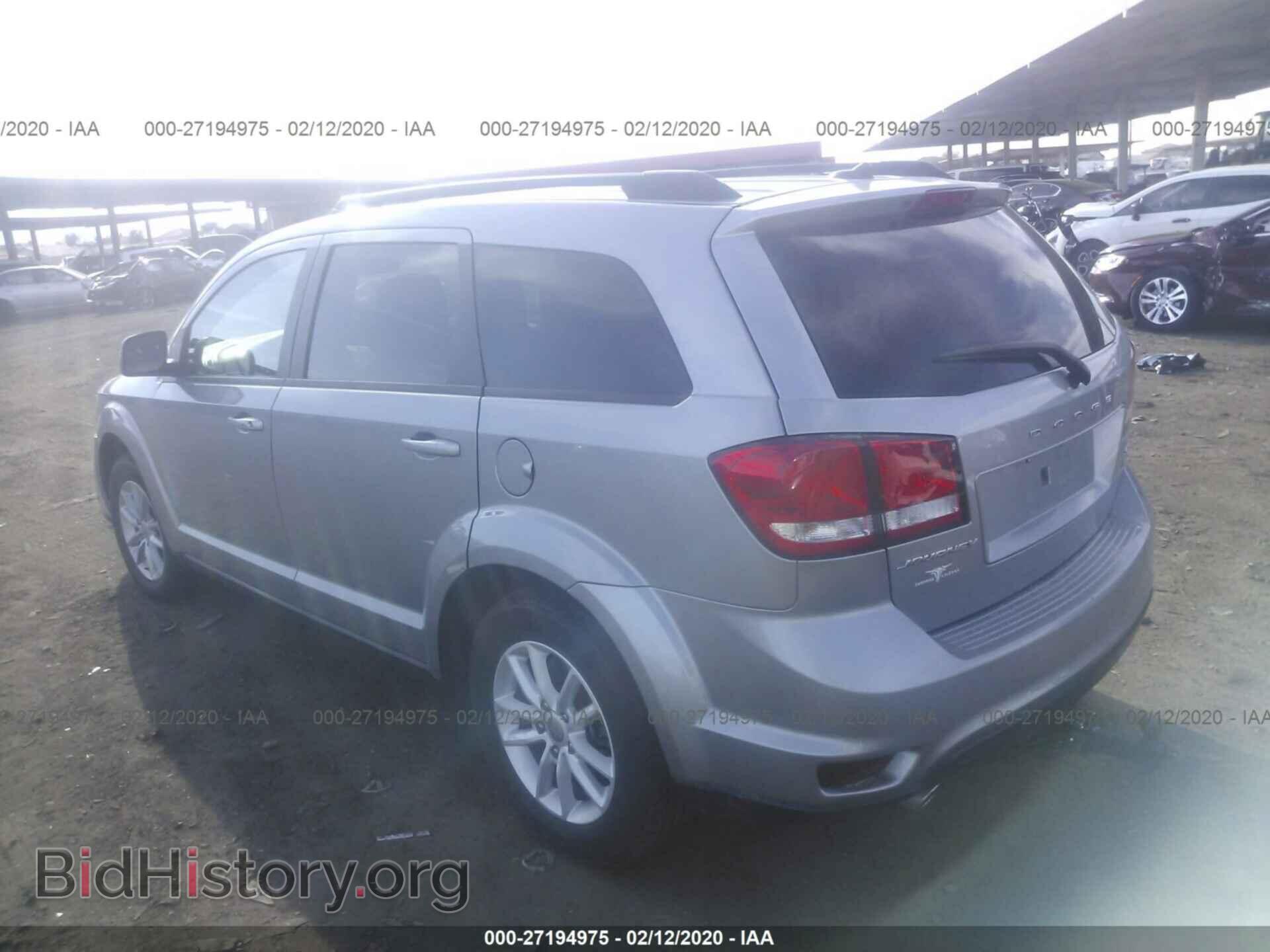 2016 DODGE JOURNEY - VIN: 3C4PDCBG8GT178251 - Фото 3