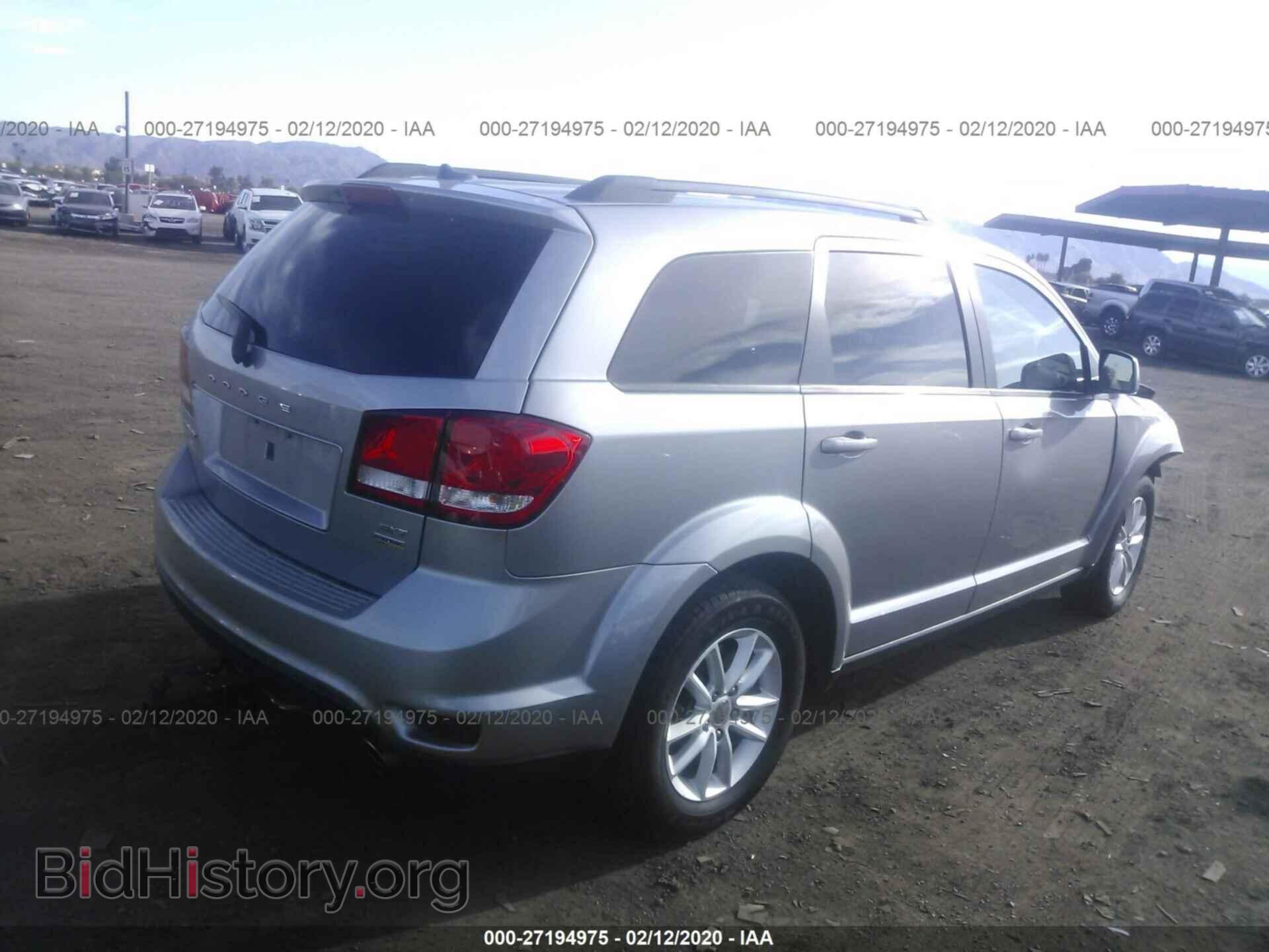2016 DODGE JOURNEY - VIN: 3C4PDCBG8GT178251 - Фото 4
