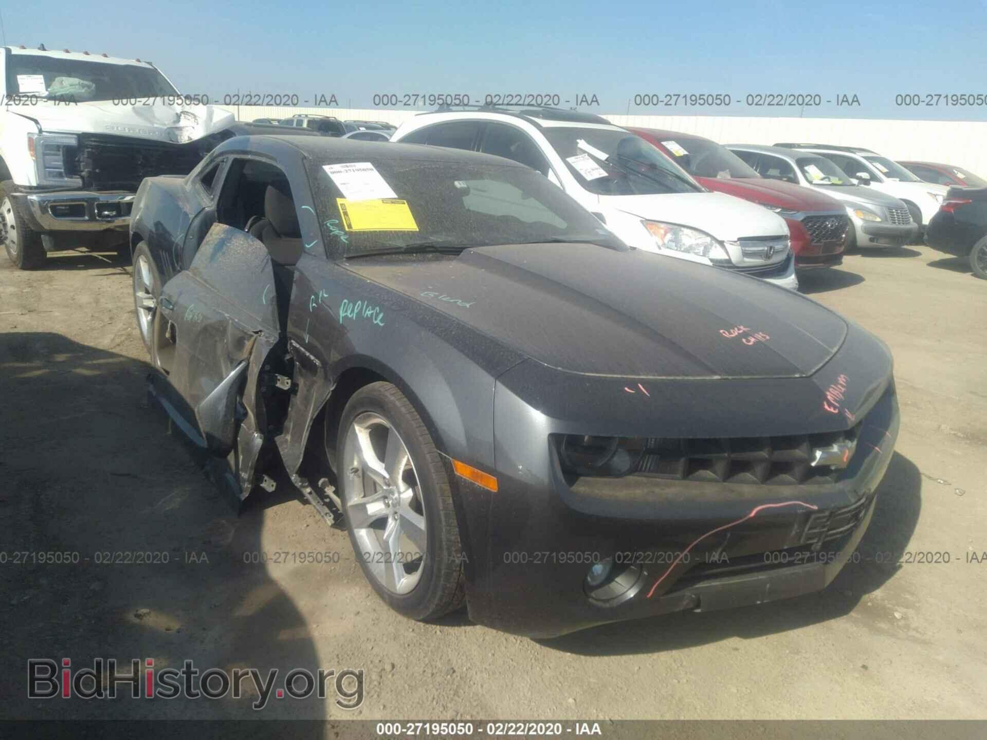 Photo 2G1FF1ED2B9169173 - CHEVROLET CAMARO 2011