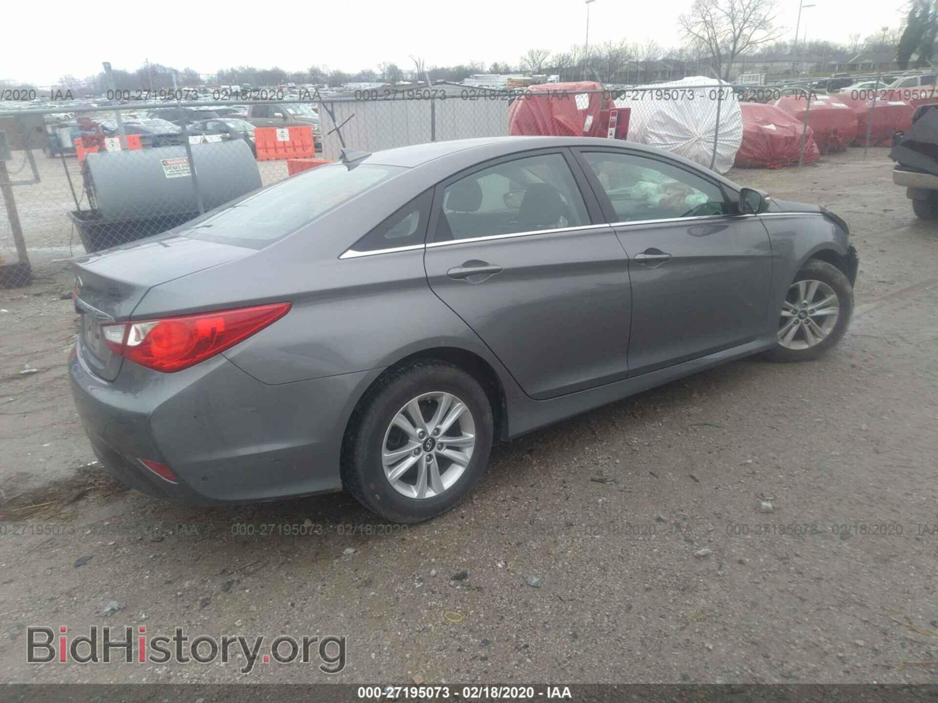 2014 HYUNDAI SONATA - VIN: 5NPEB4AC2EH824706 - Photo 4
