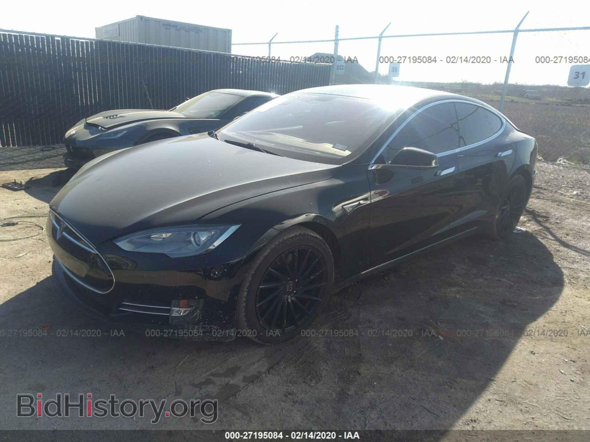 2014 TESLA MODEL S - VIN: 5YJSA1H13EFP52941 - Photo 2