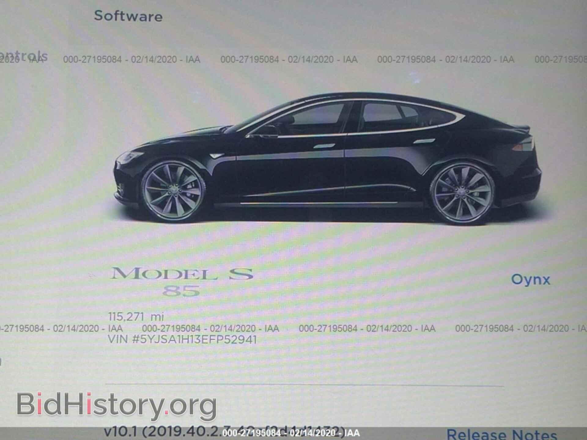 2014 TESLA MODEL S - VIN: 5YJSA1H13EFP52941 - Photo 7