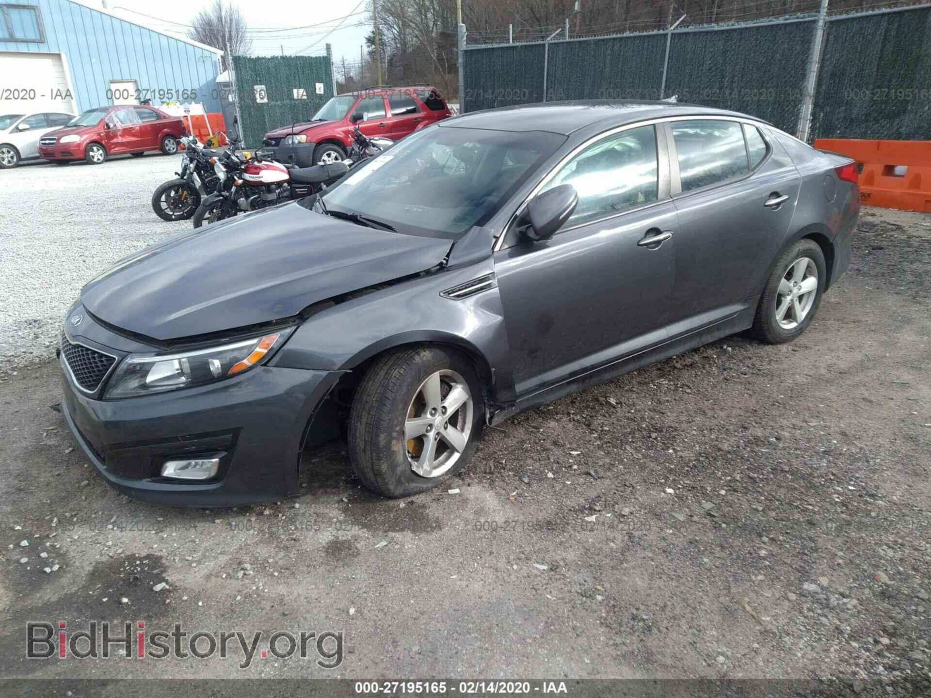 2015 KIA OPTIMA - VIN: KNAGM4A75F5624097 - Photo 2